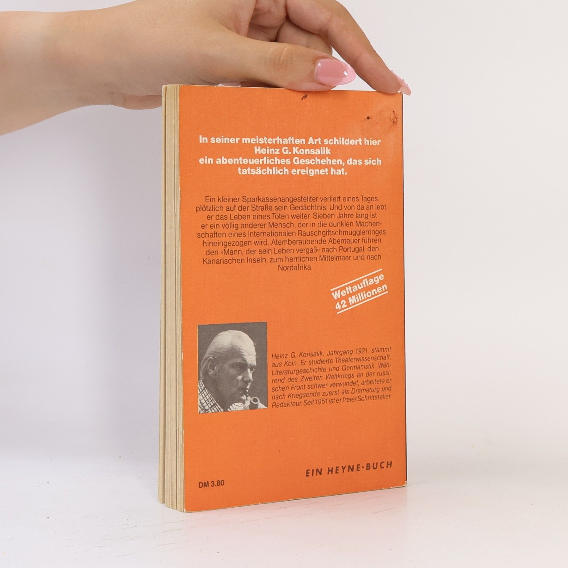 Heinz Günther Konsalik Der Mann, der sein Leben vergaß