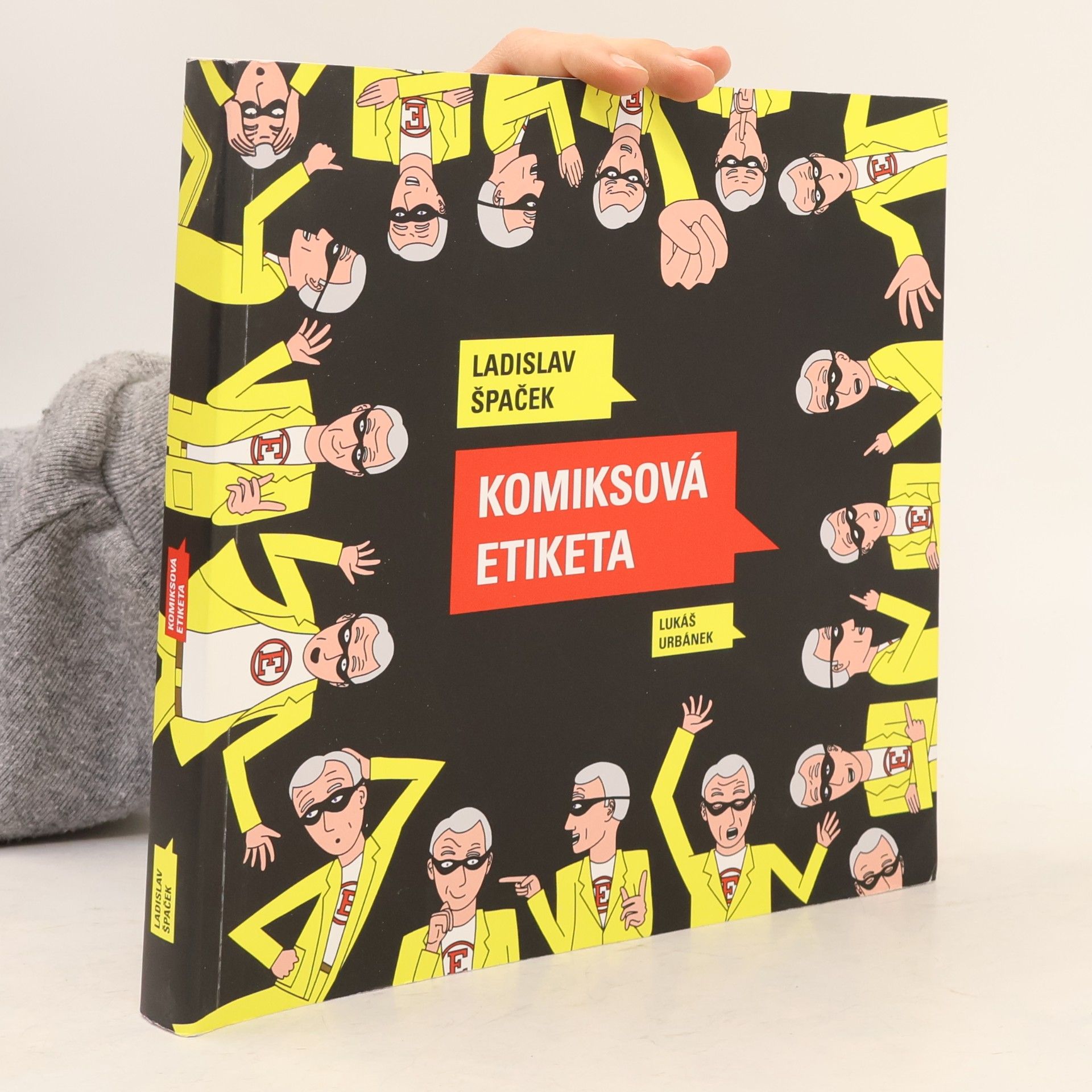 Ladislav Špaček Komiksová etiketa