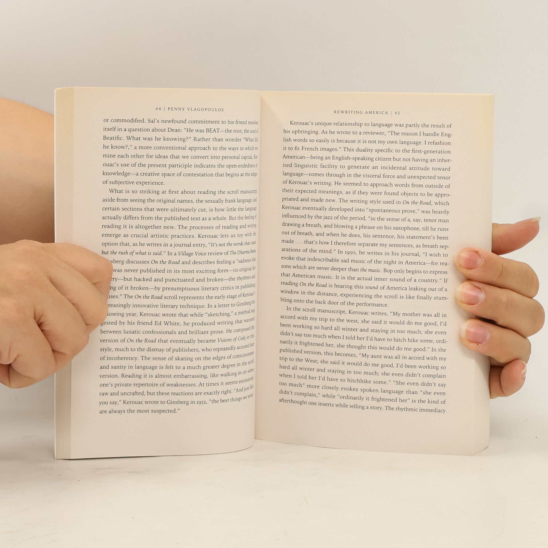 Jack Kerouac On the road : the original scroll