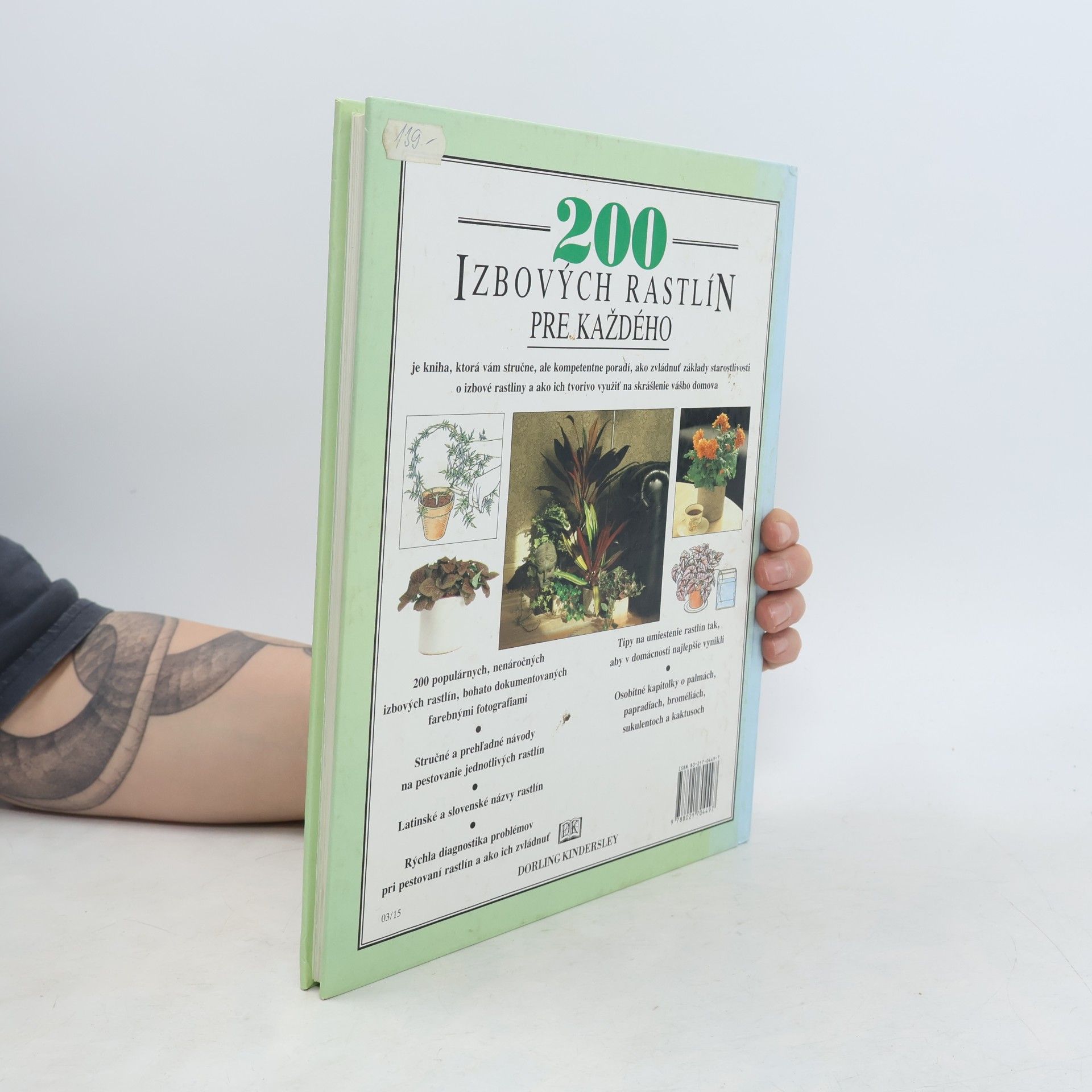 Richard Gilbert 200 izbových rastlín pre každého
