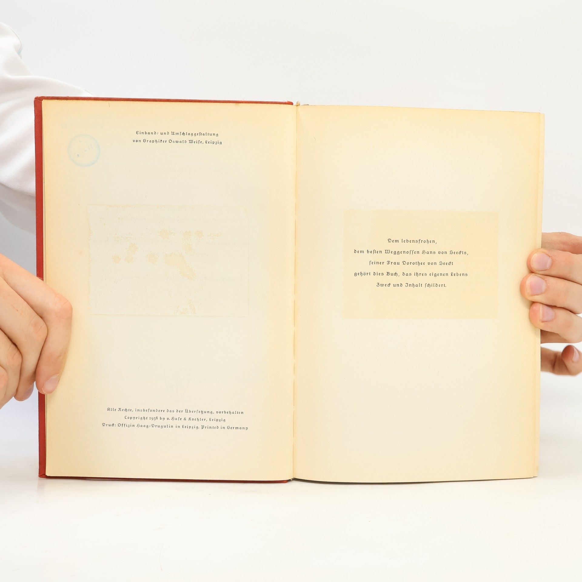 Autorenkollektiv Seeckt. Aus seinem Leben 1918-1936