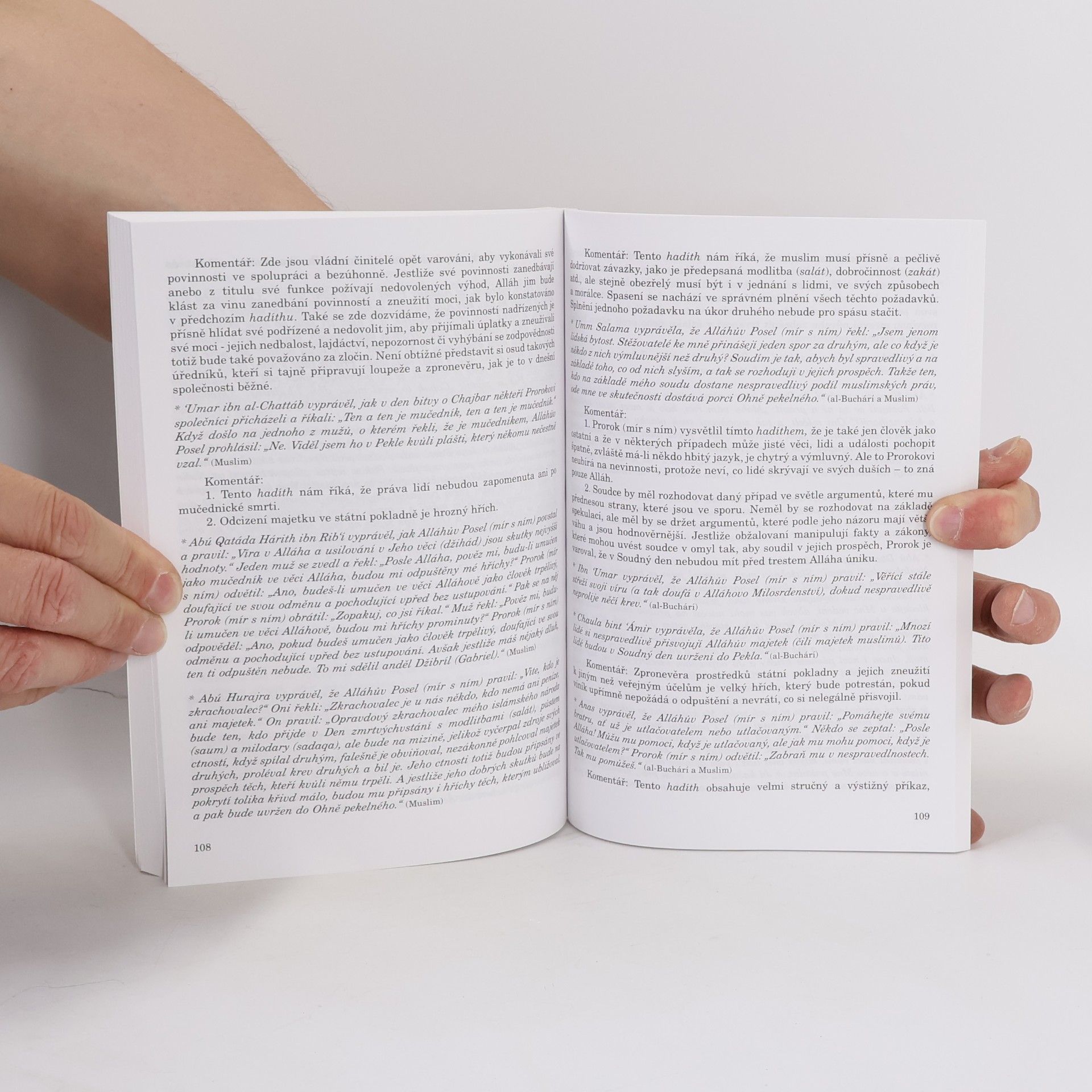 Autorenkollektiv Sunna : o chování Proroka : kniha výroků proroka Muhammada s komentáři