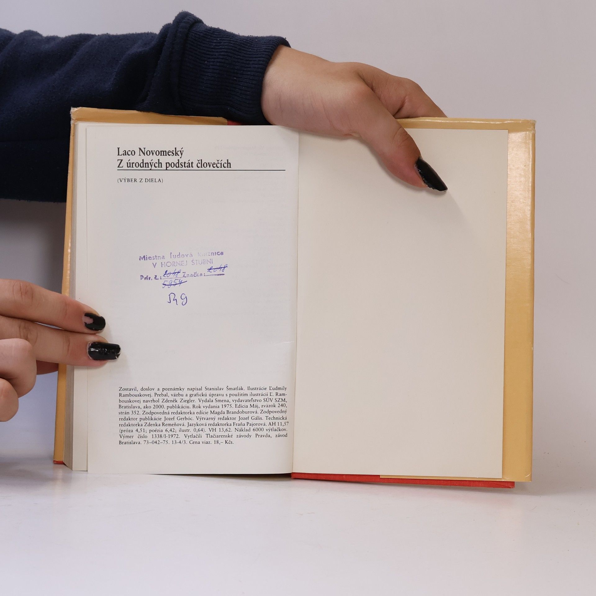 Laco Novomeský Z úrodných podstát človečích. Výber z diela