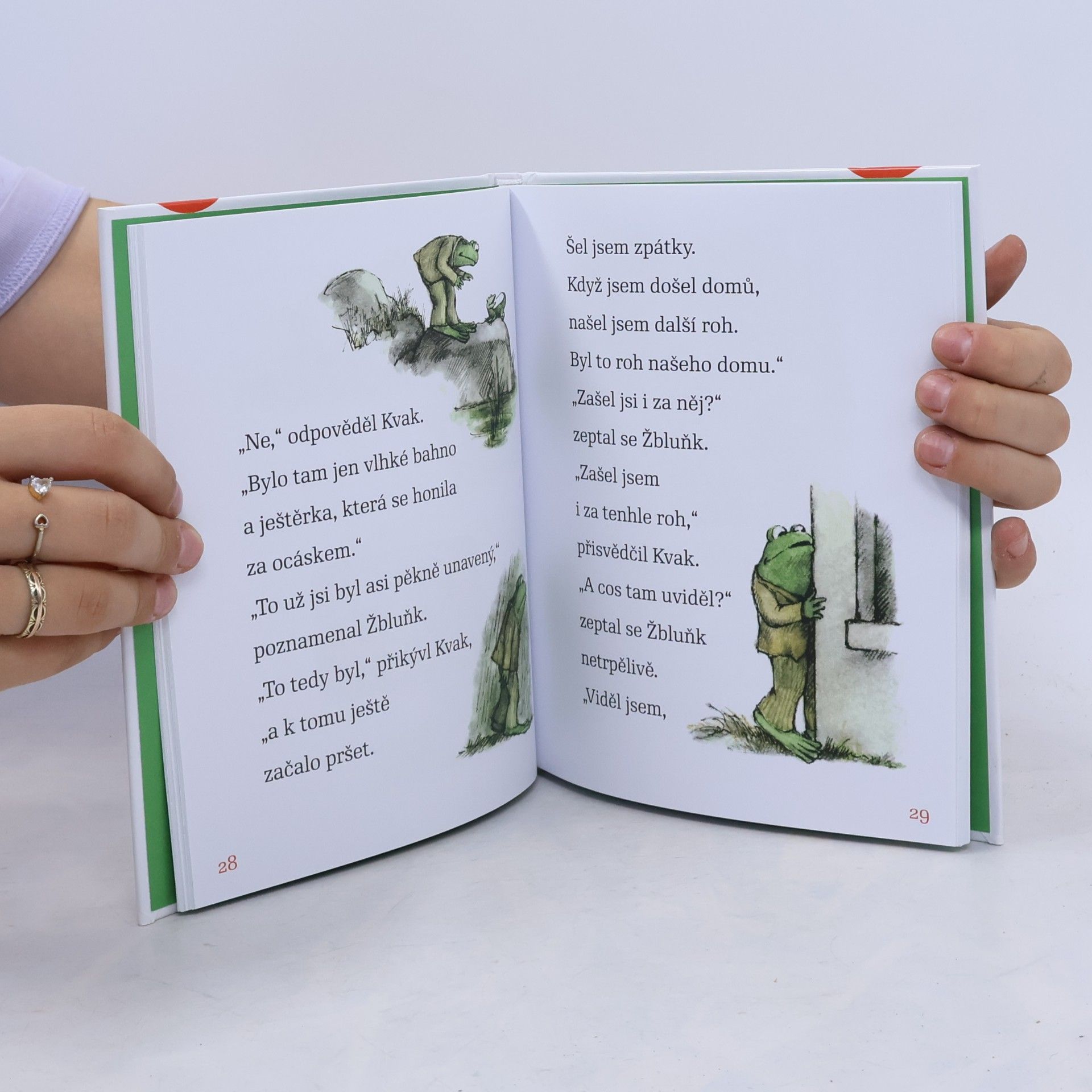 Arnold Lobel Kvak a Žbluňk od jara do Vánoc