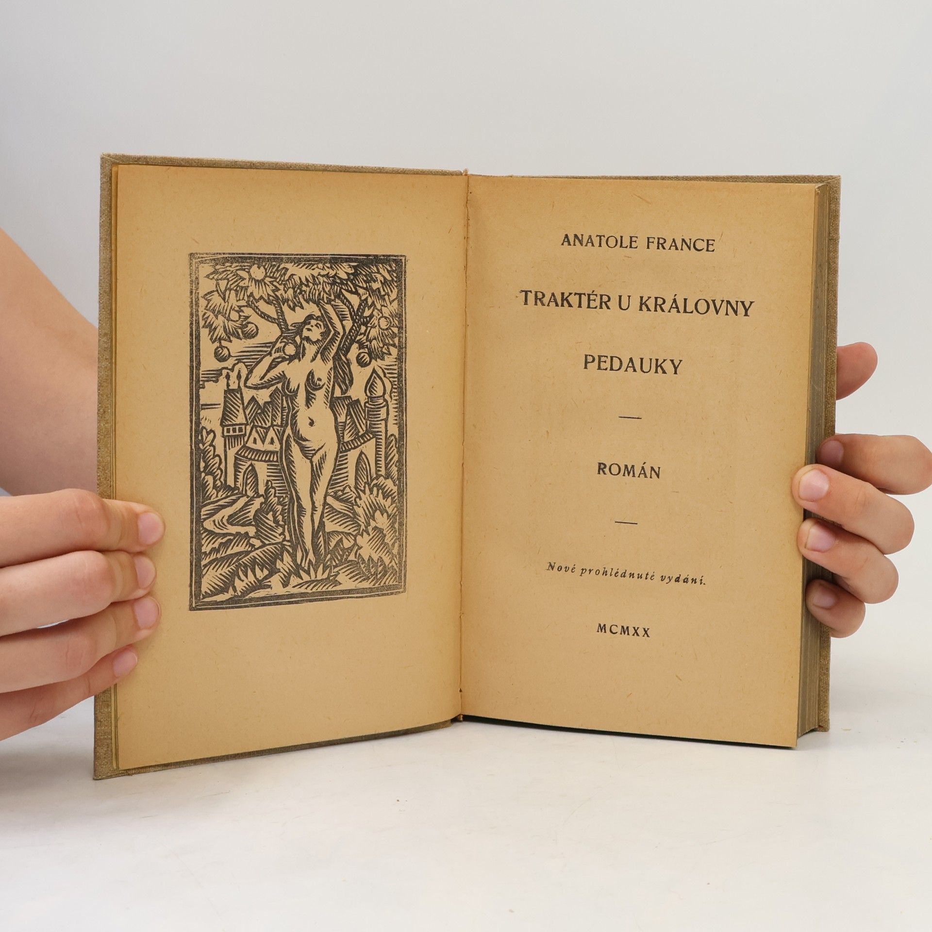 Anatole France Traktér u královny Pedauky