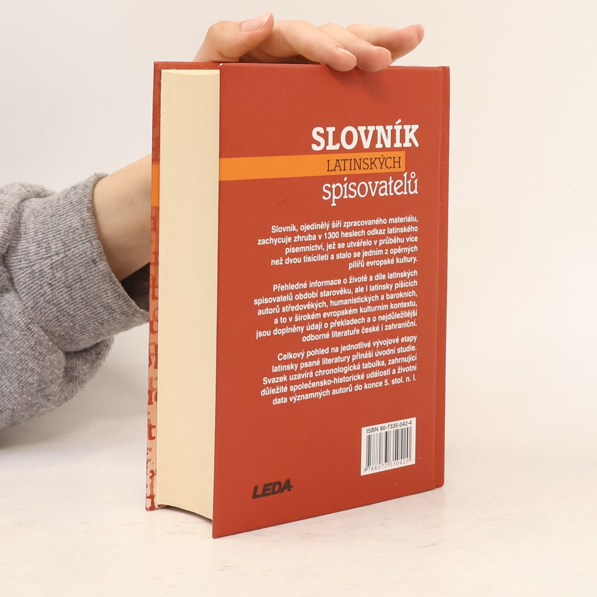 Eva Kuťáková Slovník latinských spisovatelů