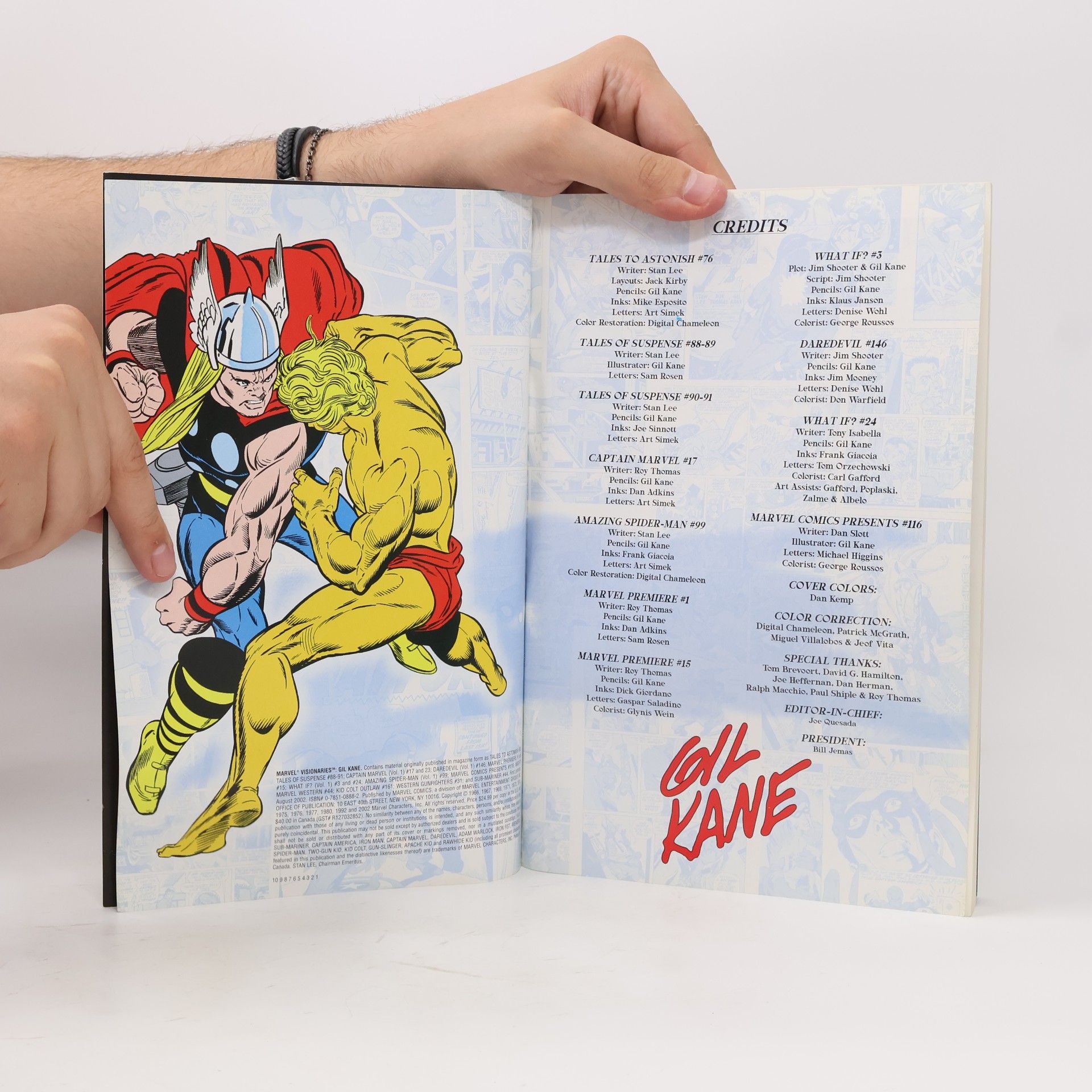 Gil Kane Marvel Visionaries