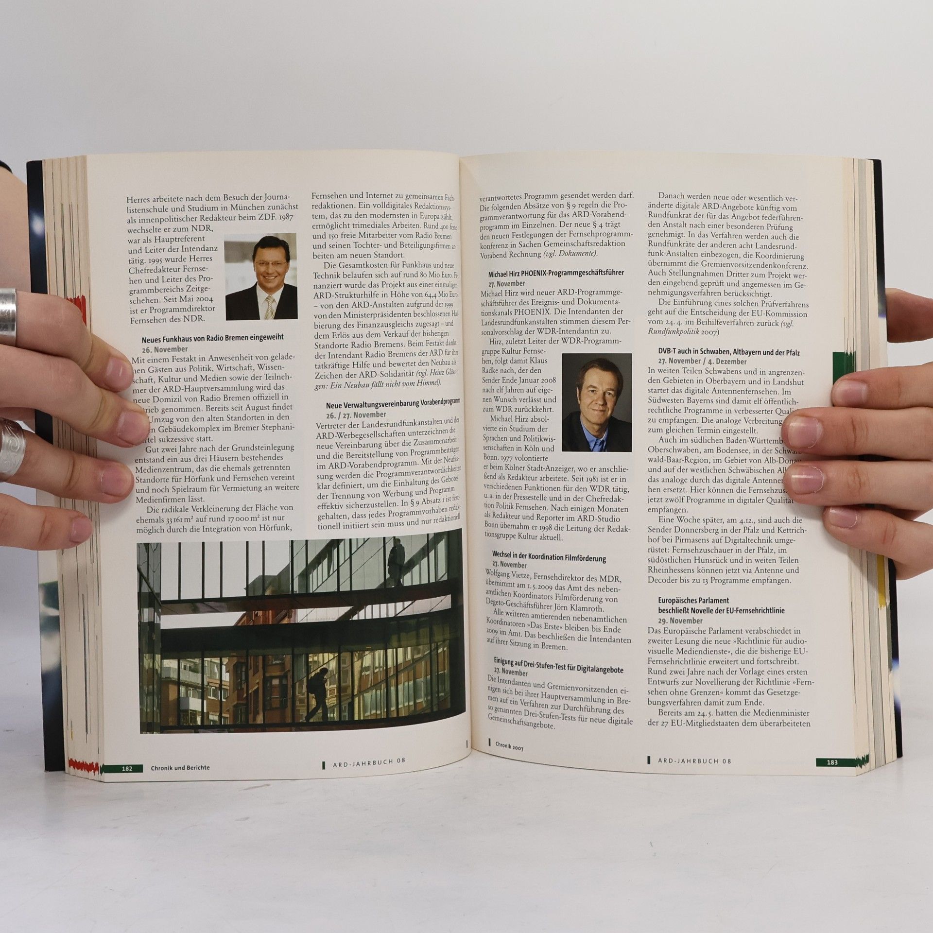 Arbeitsgemeinschaft der offentlich-rechtlichen Run ARD Jahrbuch 2008