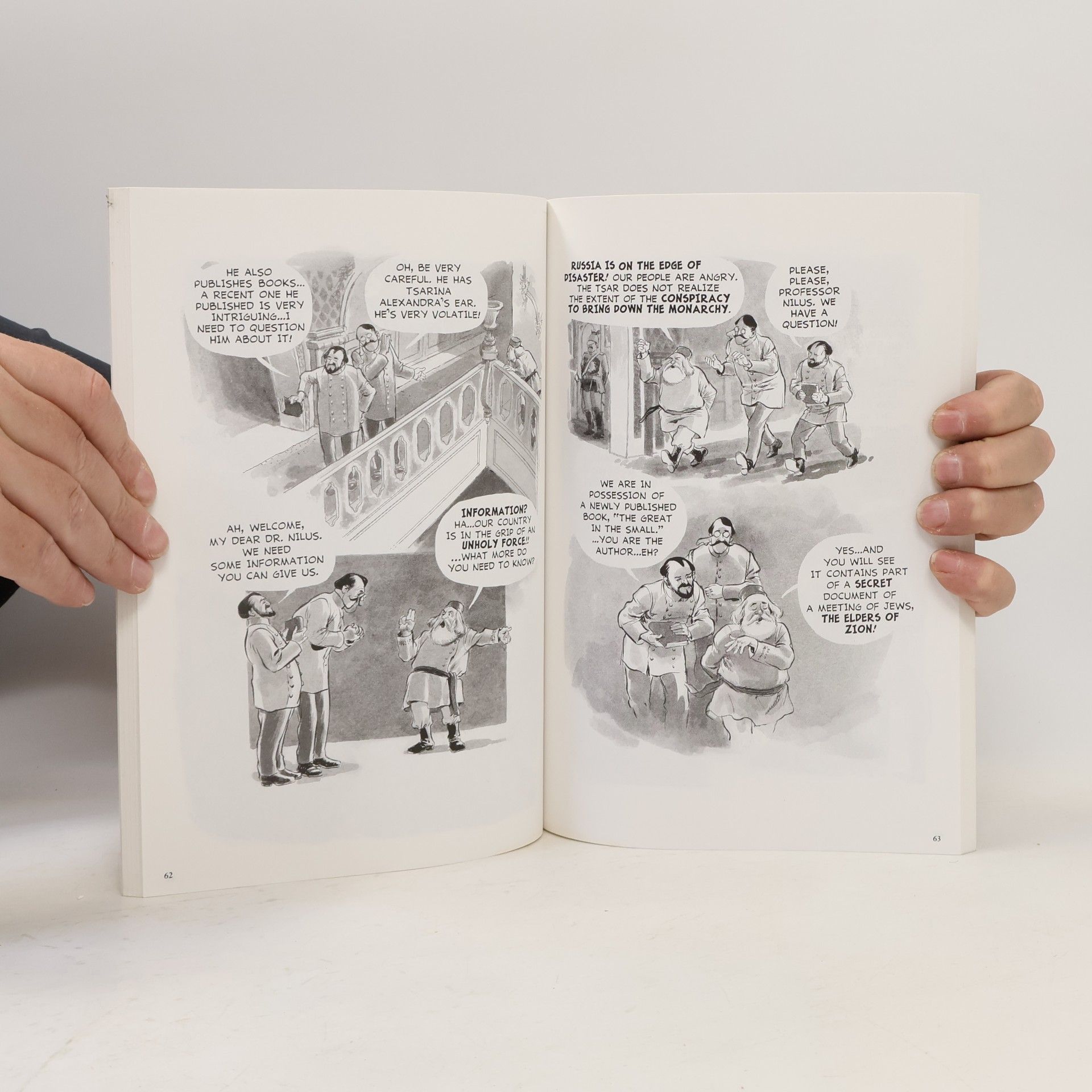 Will Eisner The plot : the secret story of The protocols of the elders of Zion