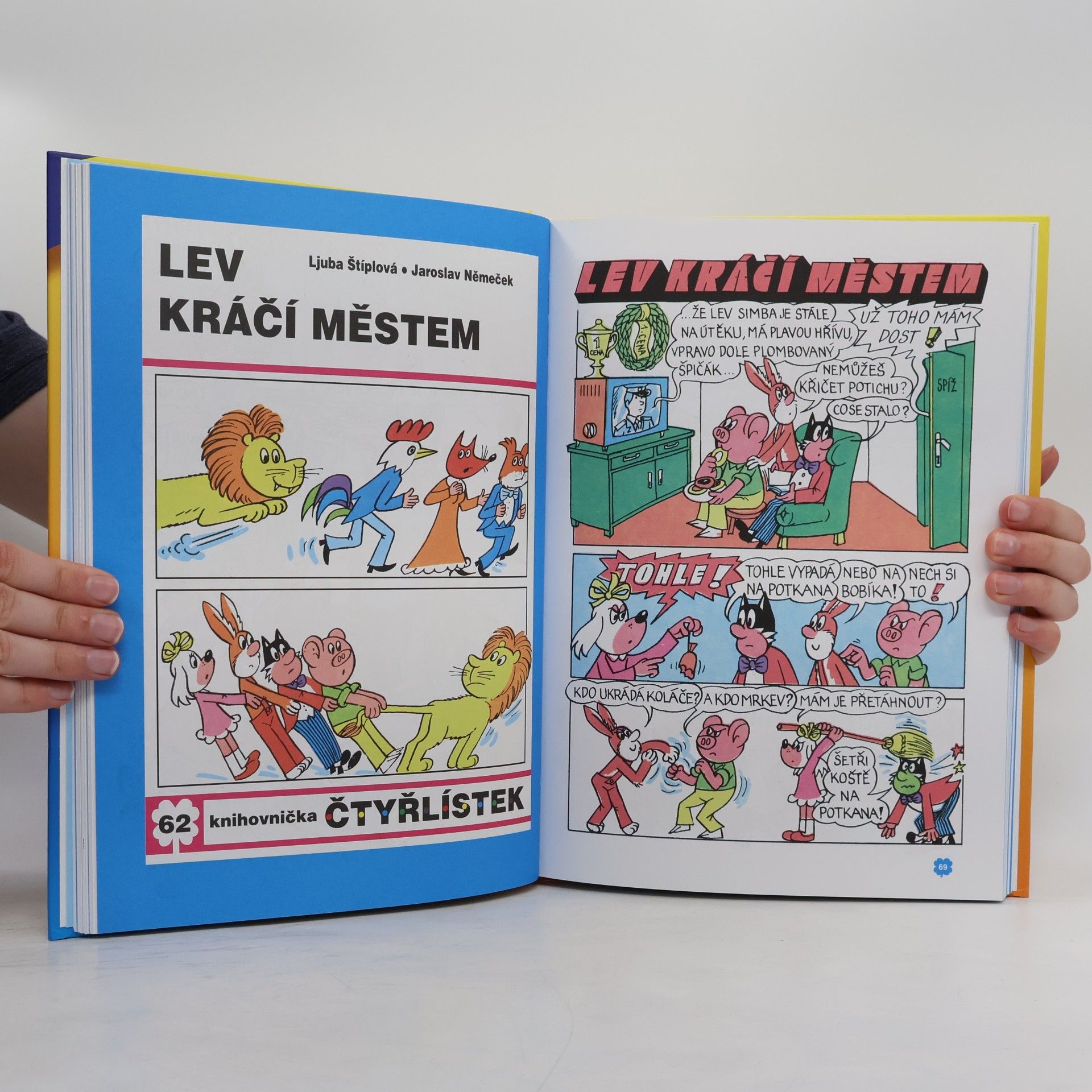 Jaroslav Němeček Skvělé příběhy Čtyřlístku 1976-1979, 4. velká kniha