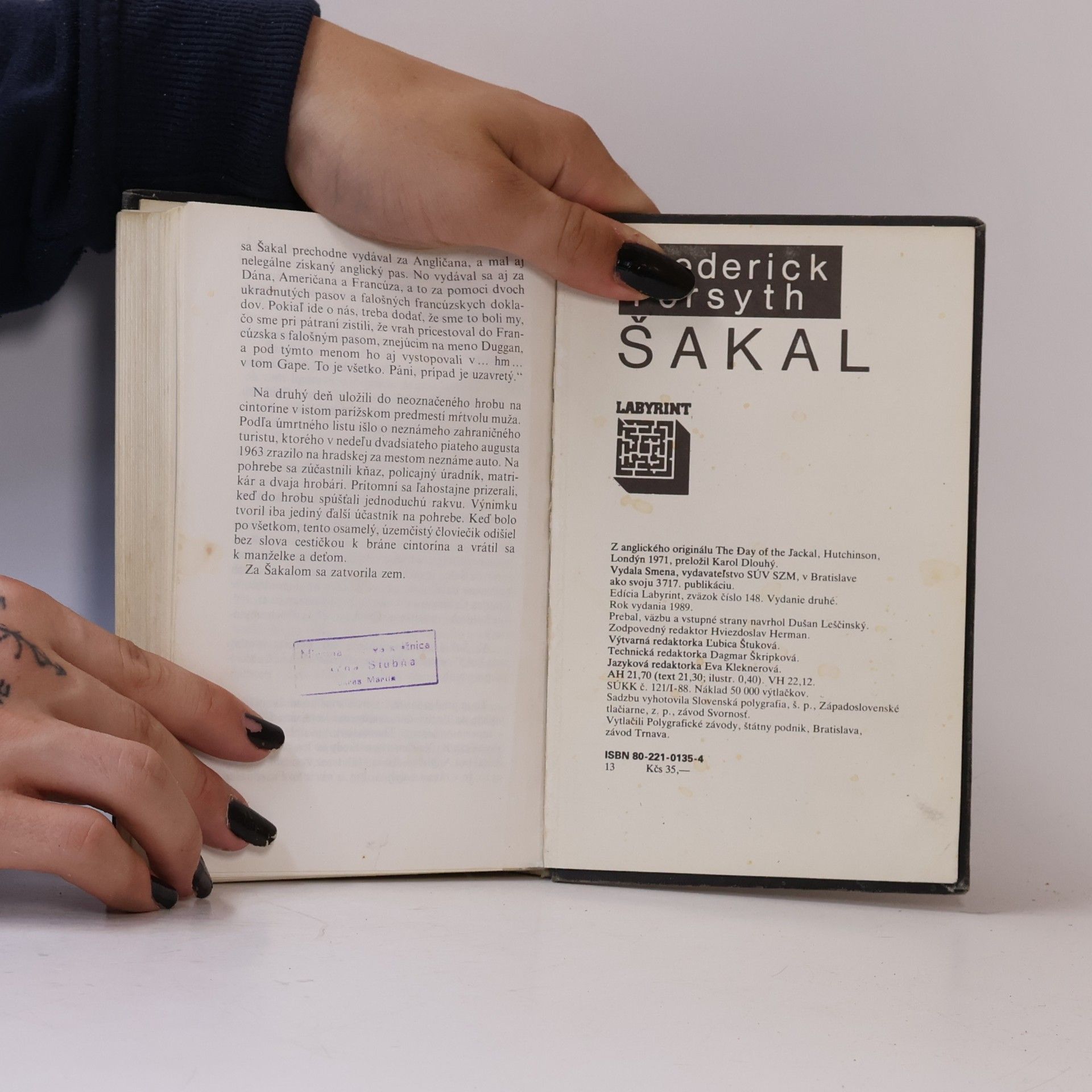 Frederick Forsyth Šakal