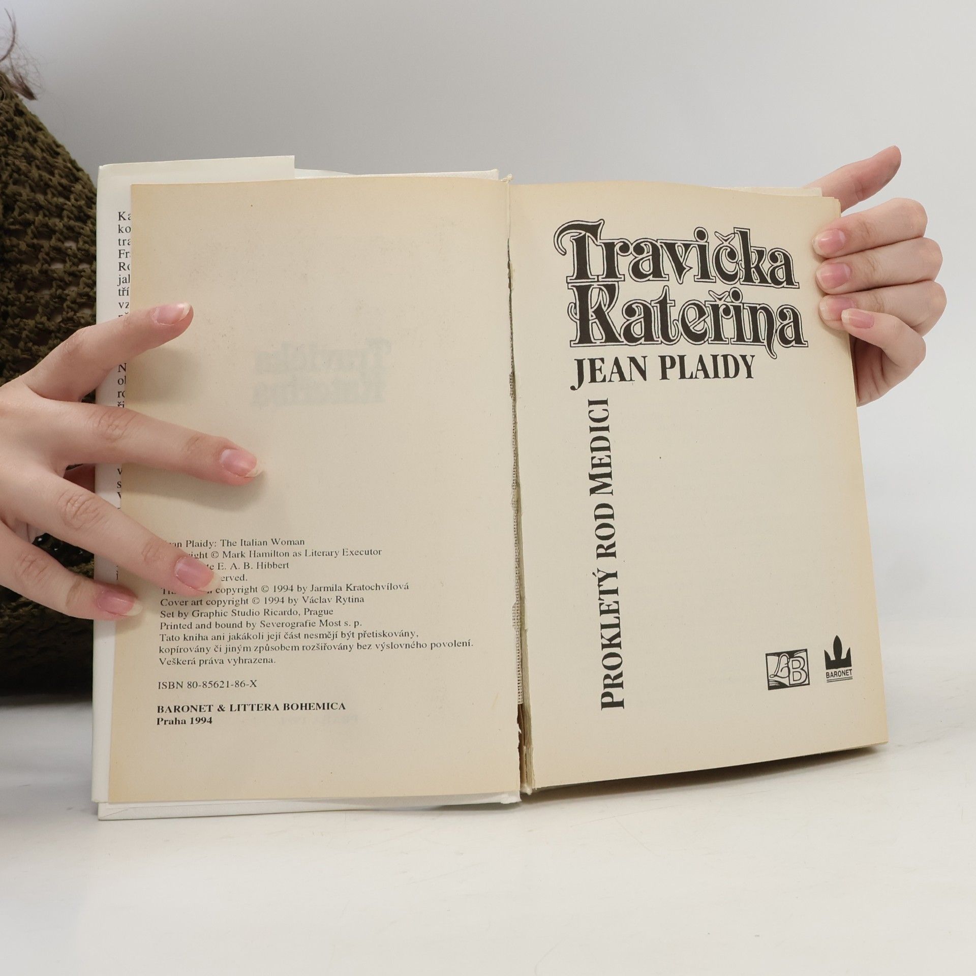 Jean Plaidy Travička Kateřina