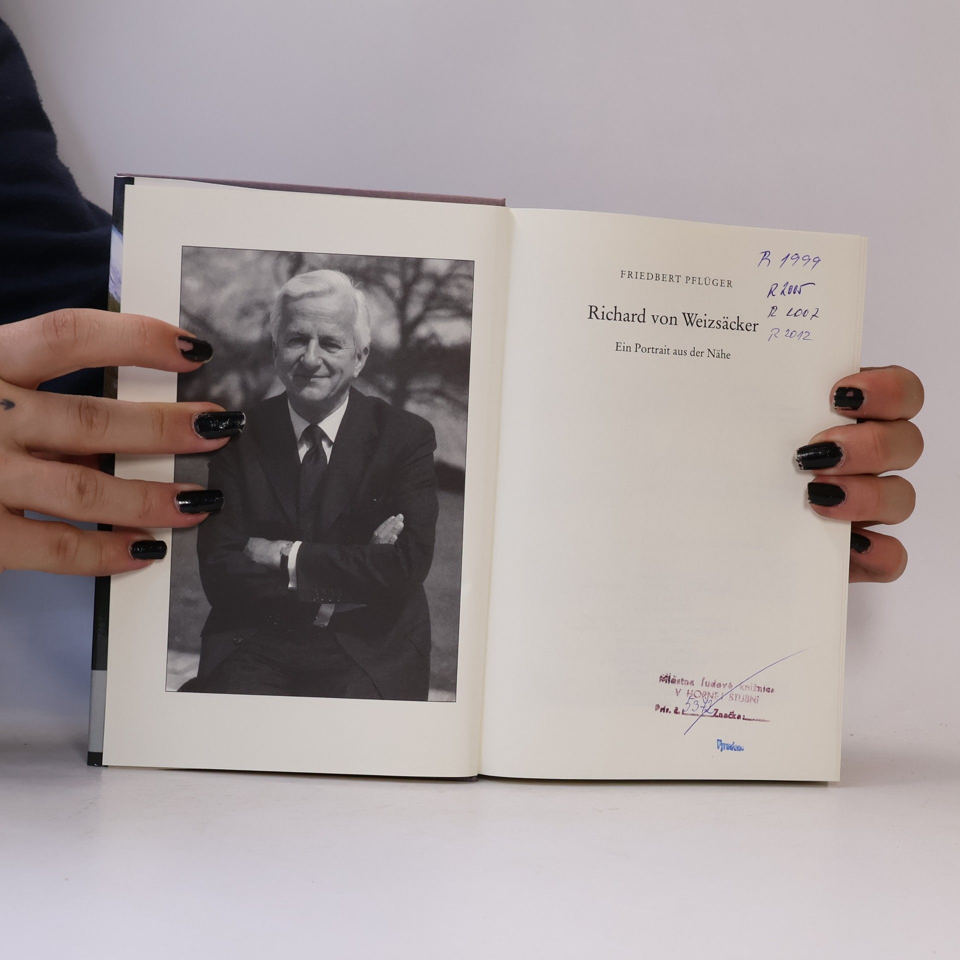 Friedbert Pflüger Richard von Weizsäcker