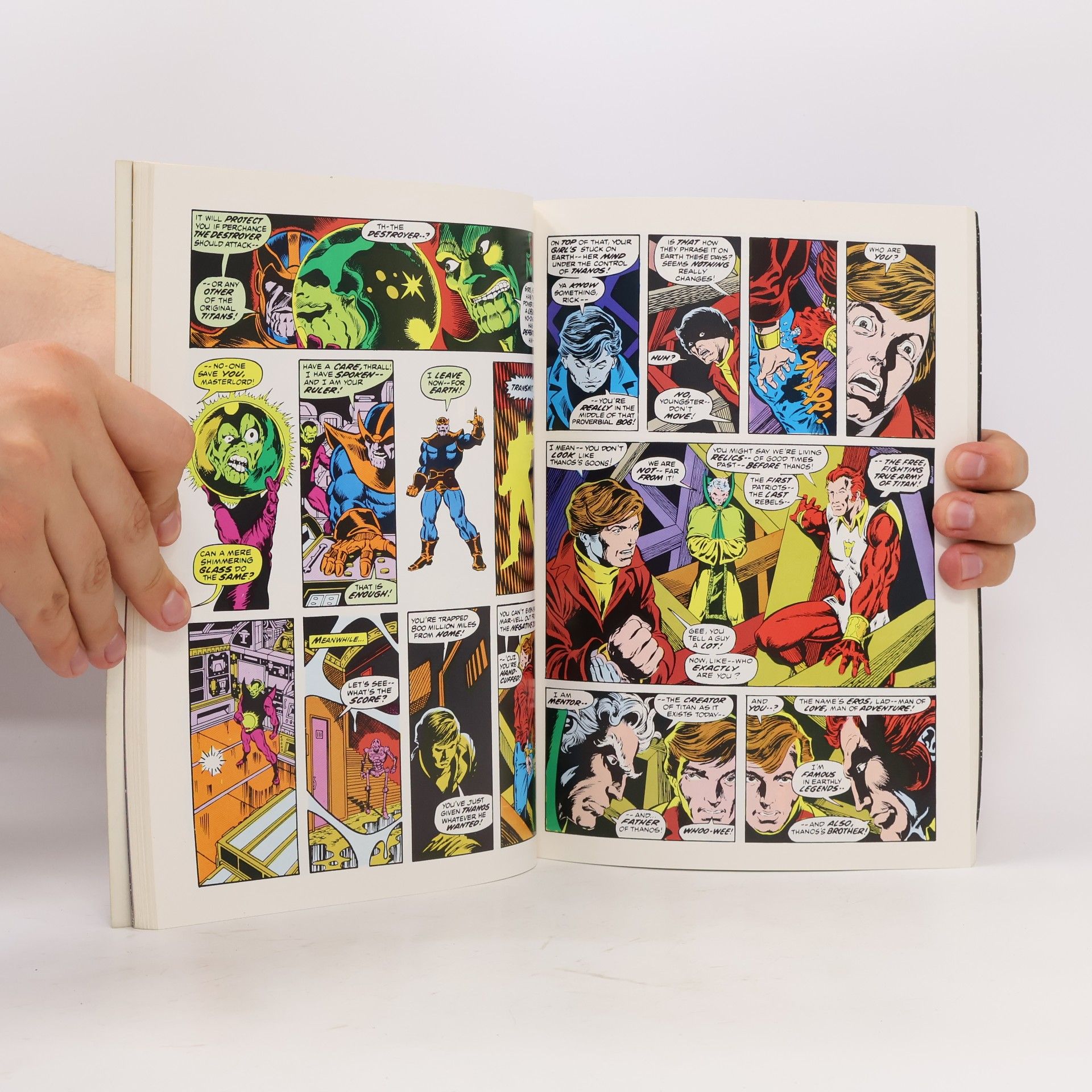 Jim Starlin The Life of Captain Marvel