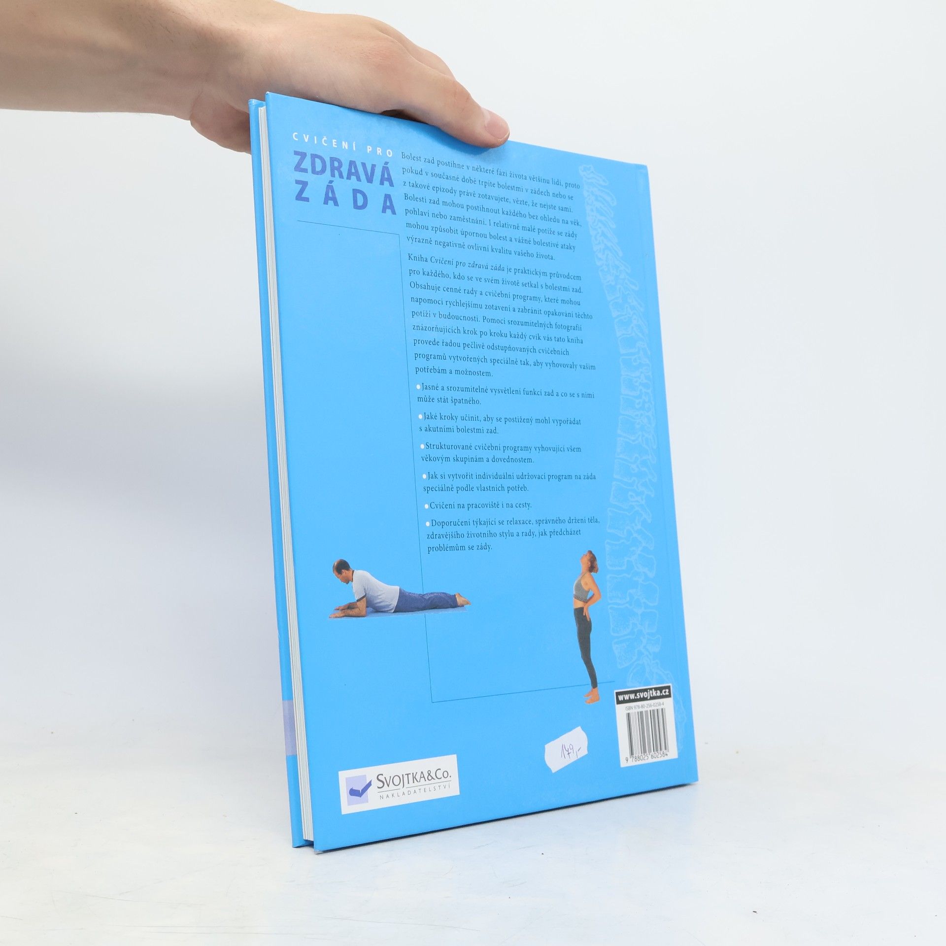 Deborah Fielding Cvičení pro zdravá záda