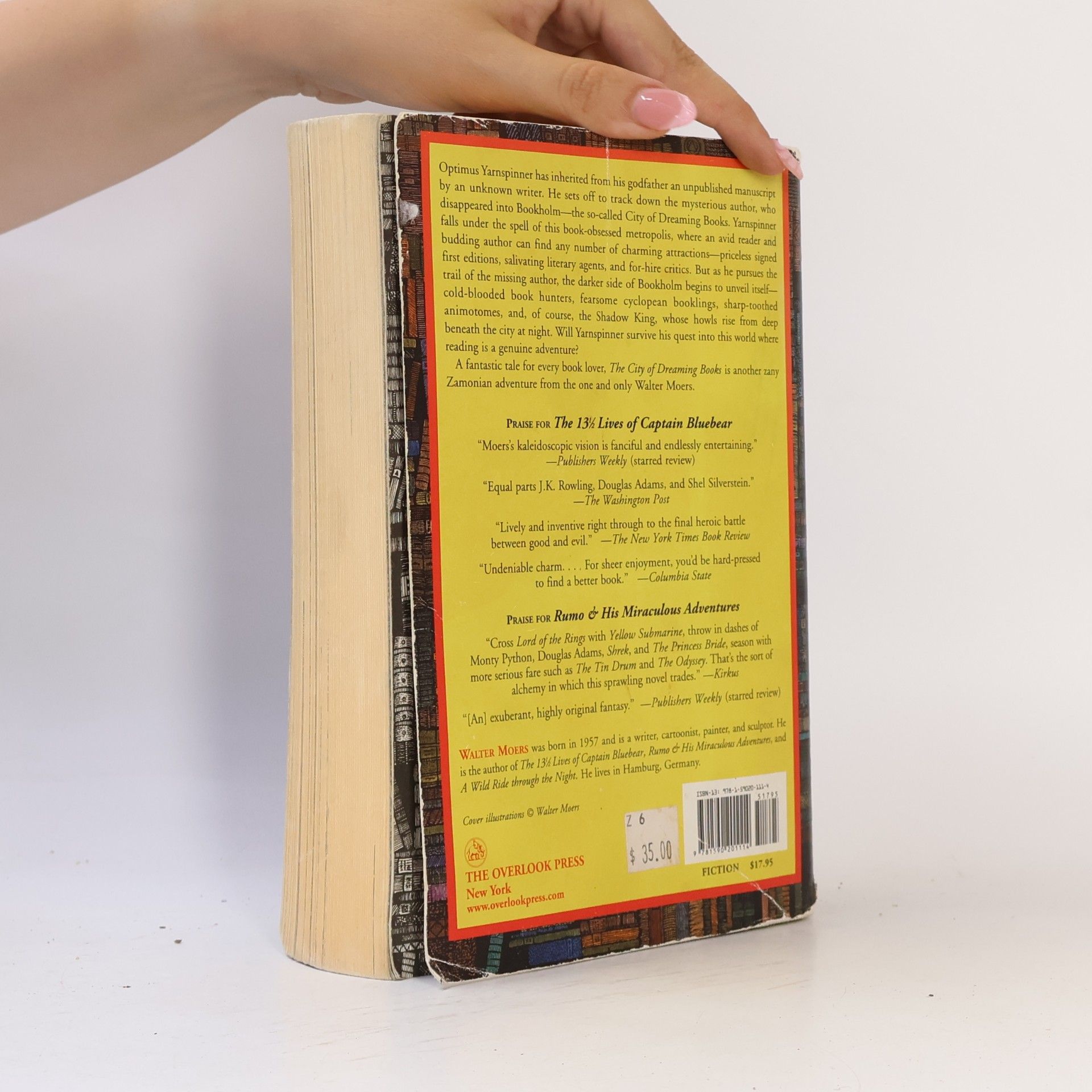 Walter Moers Zamonia - 3: The City of Dreaming Books