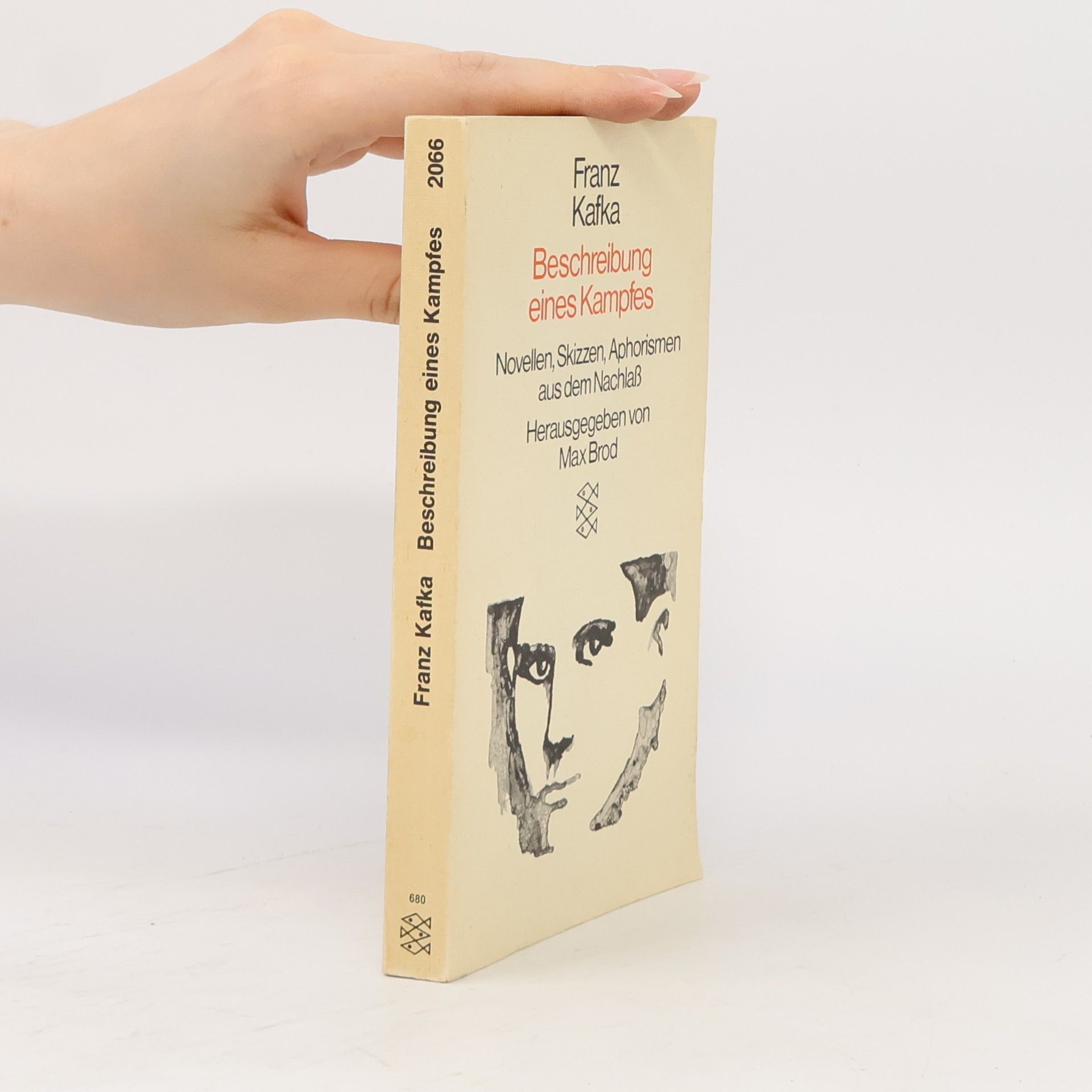 Max Brod Beschreibung eines Kampfes : Novellen, Skizzen, Aphorismen : aus dem Nachlaß