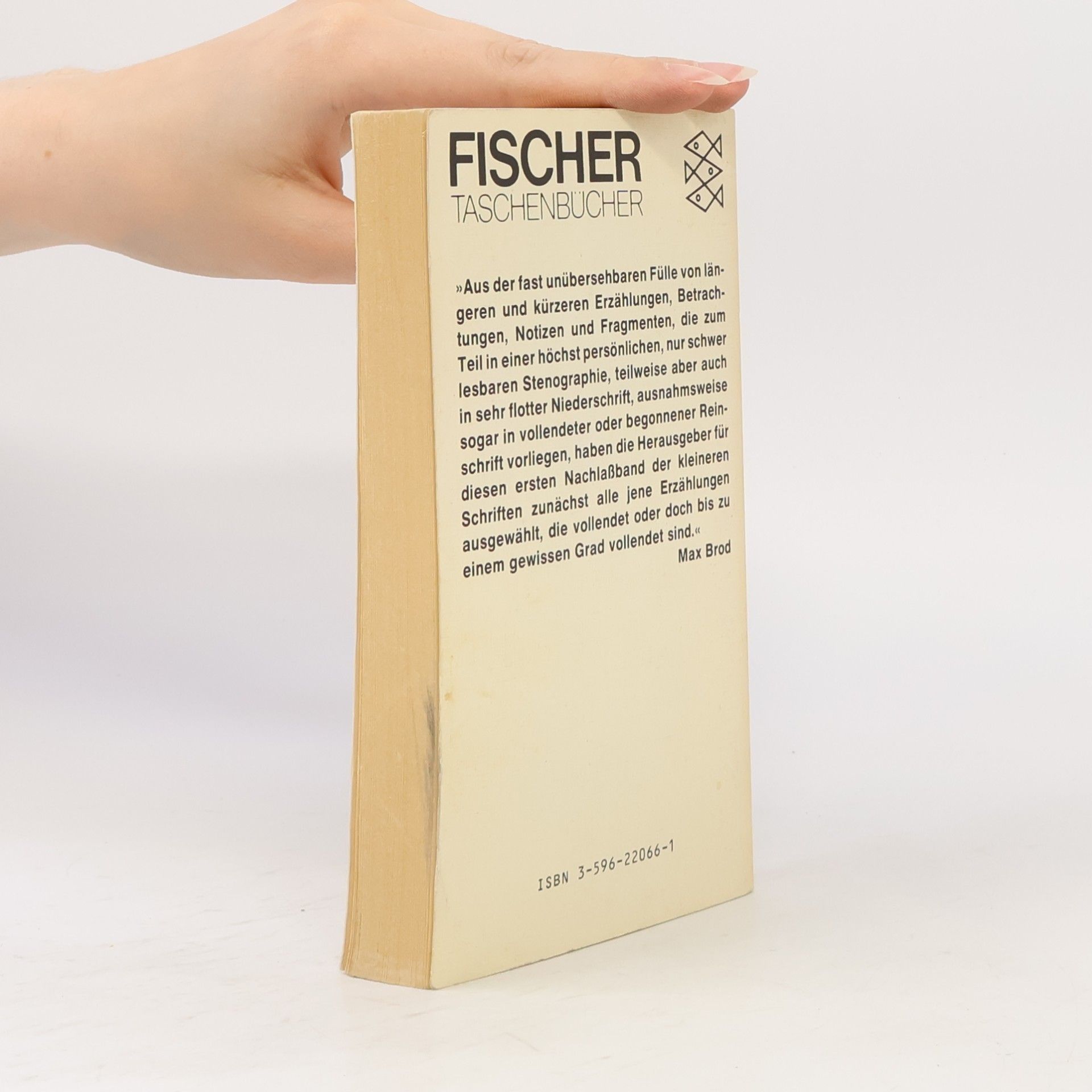 Franz Kafka Beschreibung eines Kampfes : Novellen, Skizzen, Aphorismen : aus dem Nachlaß