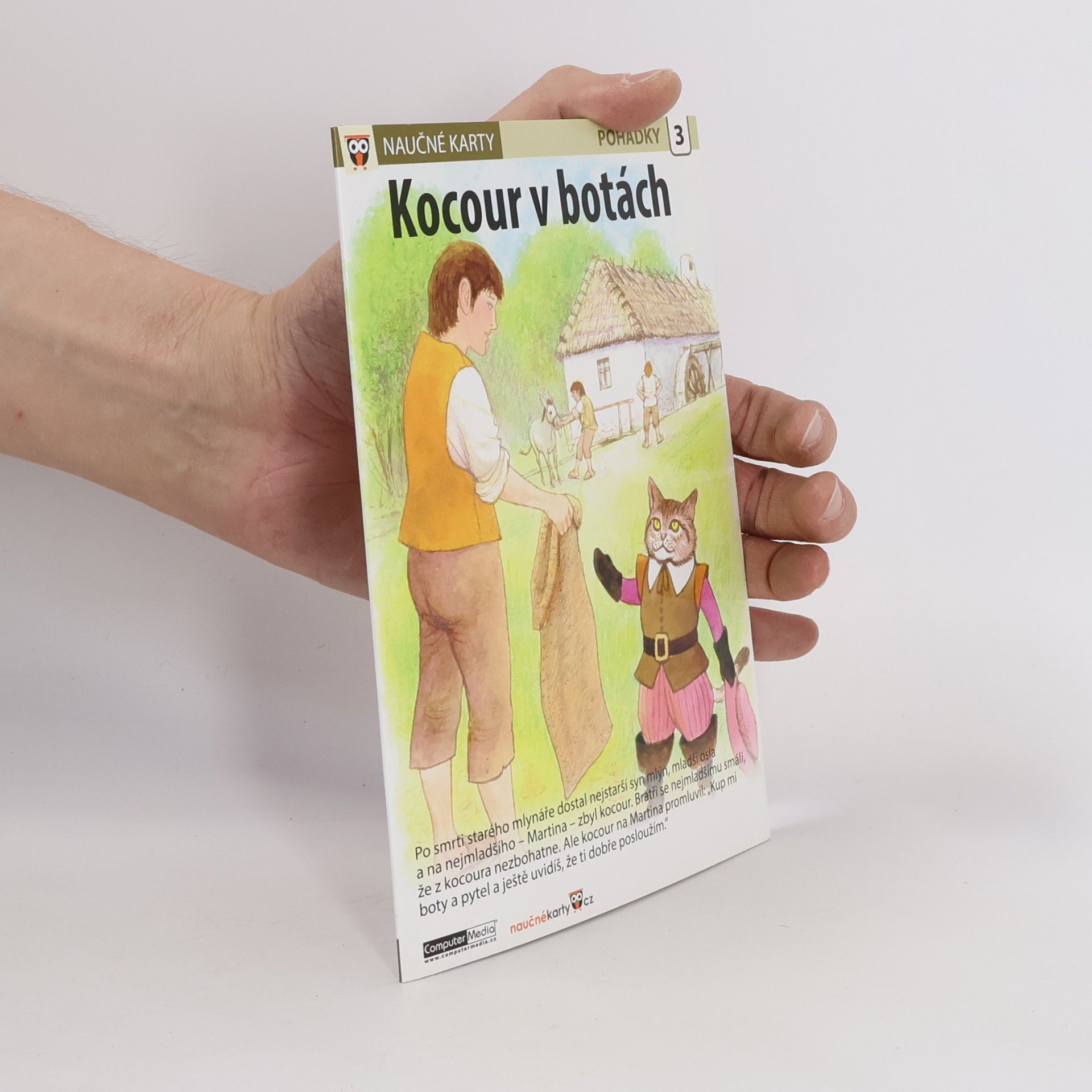 Alena Smyslilová Naučné karty Kocour v botách