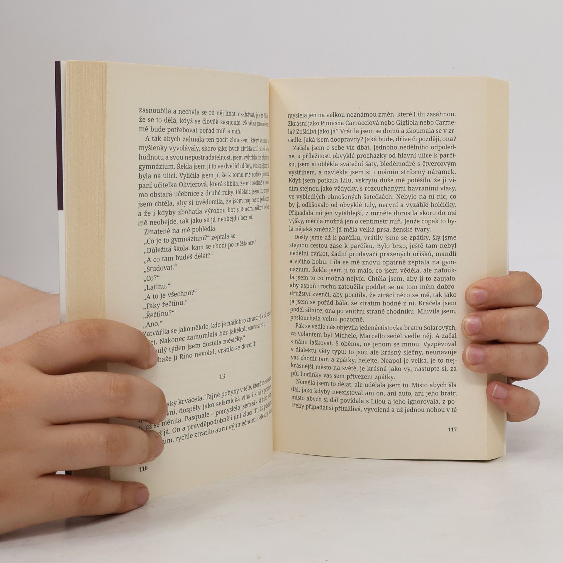 Elena Ferrante Geniální přítelkyně 1. Dětství a dospívání