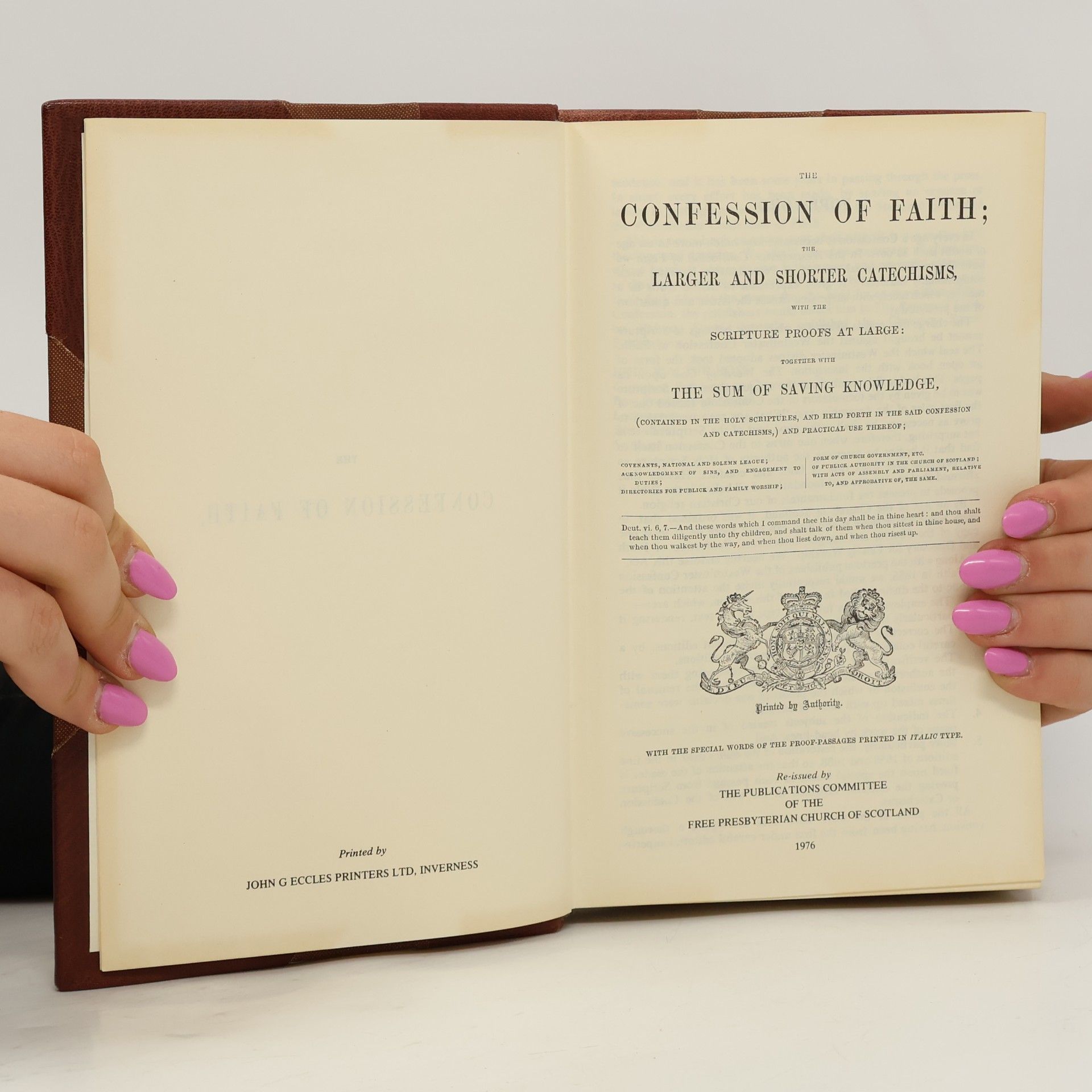 Autorenkollektiv The Confession of Faith