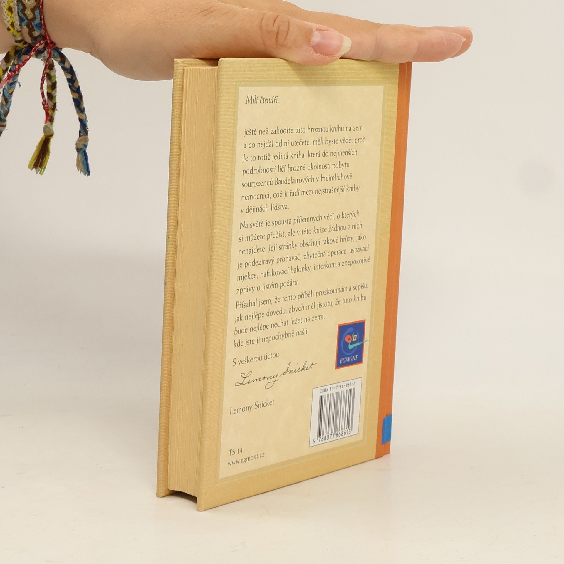 Lemony Snicket Řada nešťastných příhod. Kniha osmá. Zákeřná nemocnice