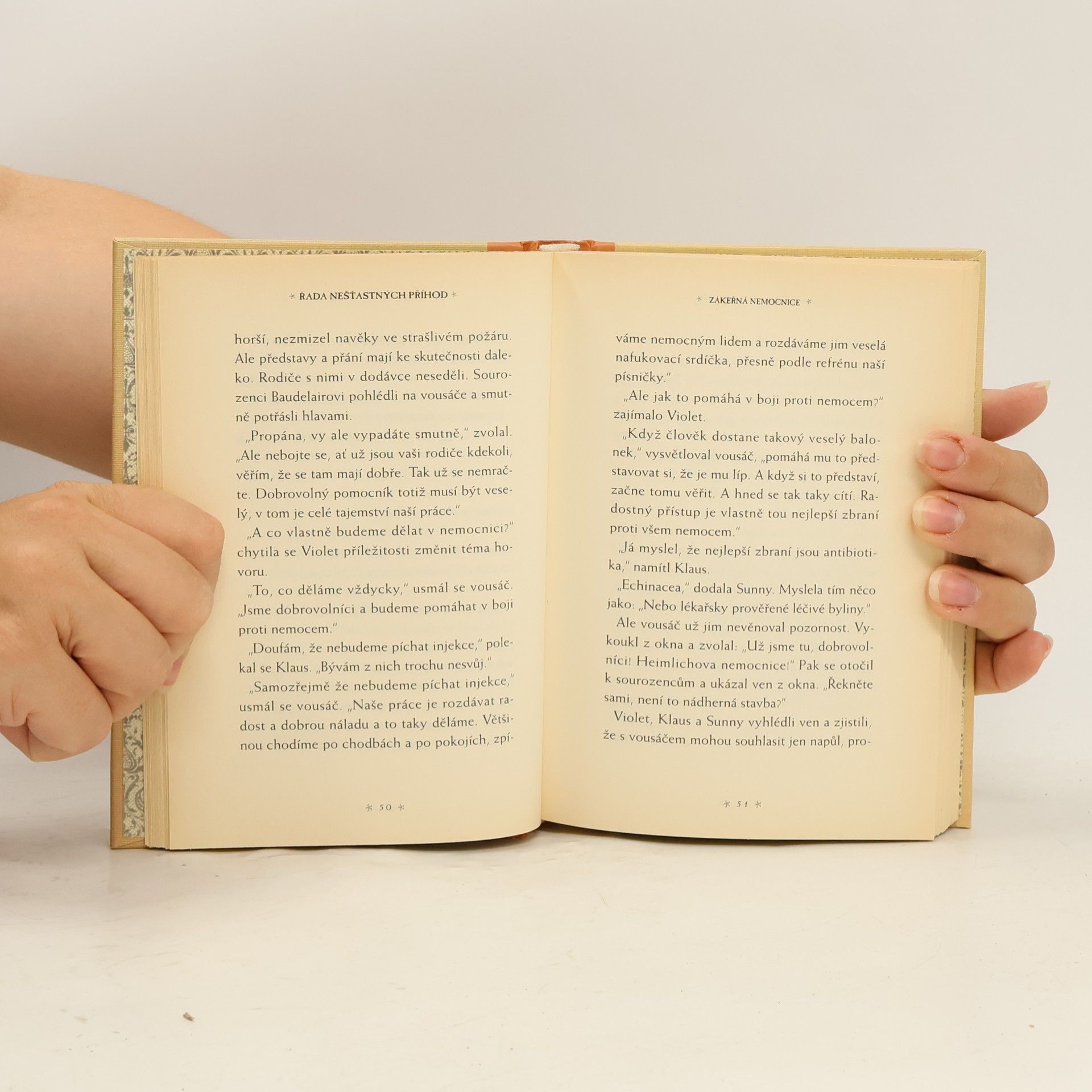 Lemony Snicket Řada nešťastných příhod. Kniha osmá. Zákeřná nemocnice