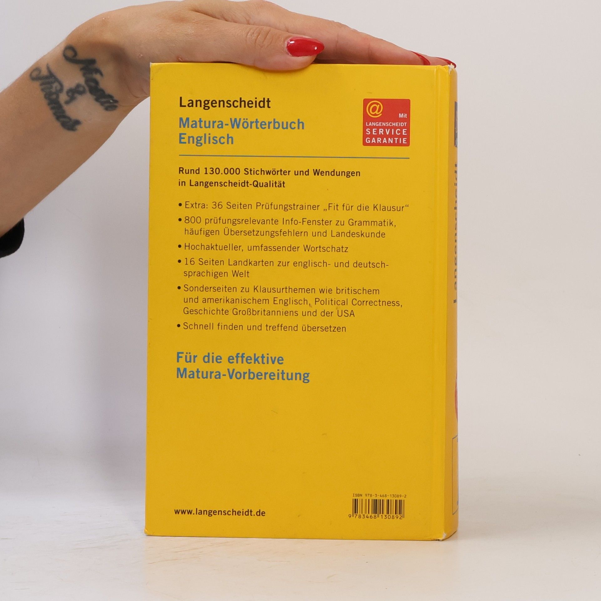Wolfgang Walther Langenscheidt, Matura-Wörterbuch Englisch