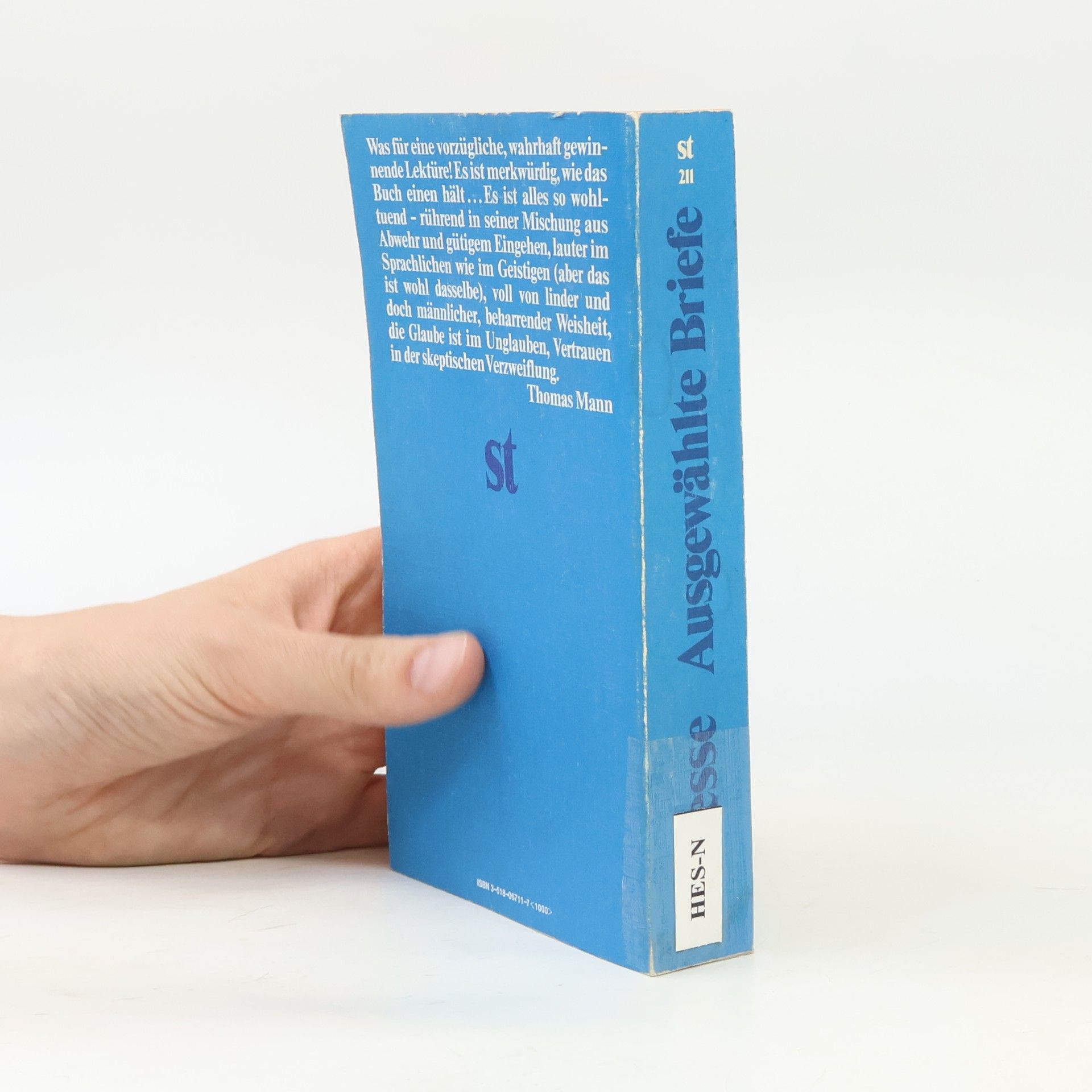 Hermann Hesse Ausgewählte Briefe