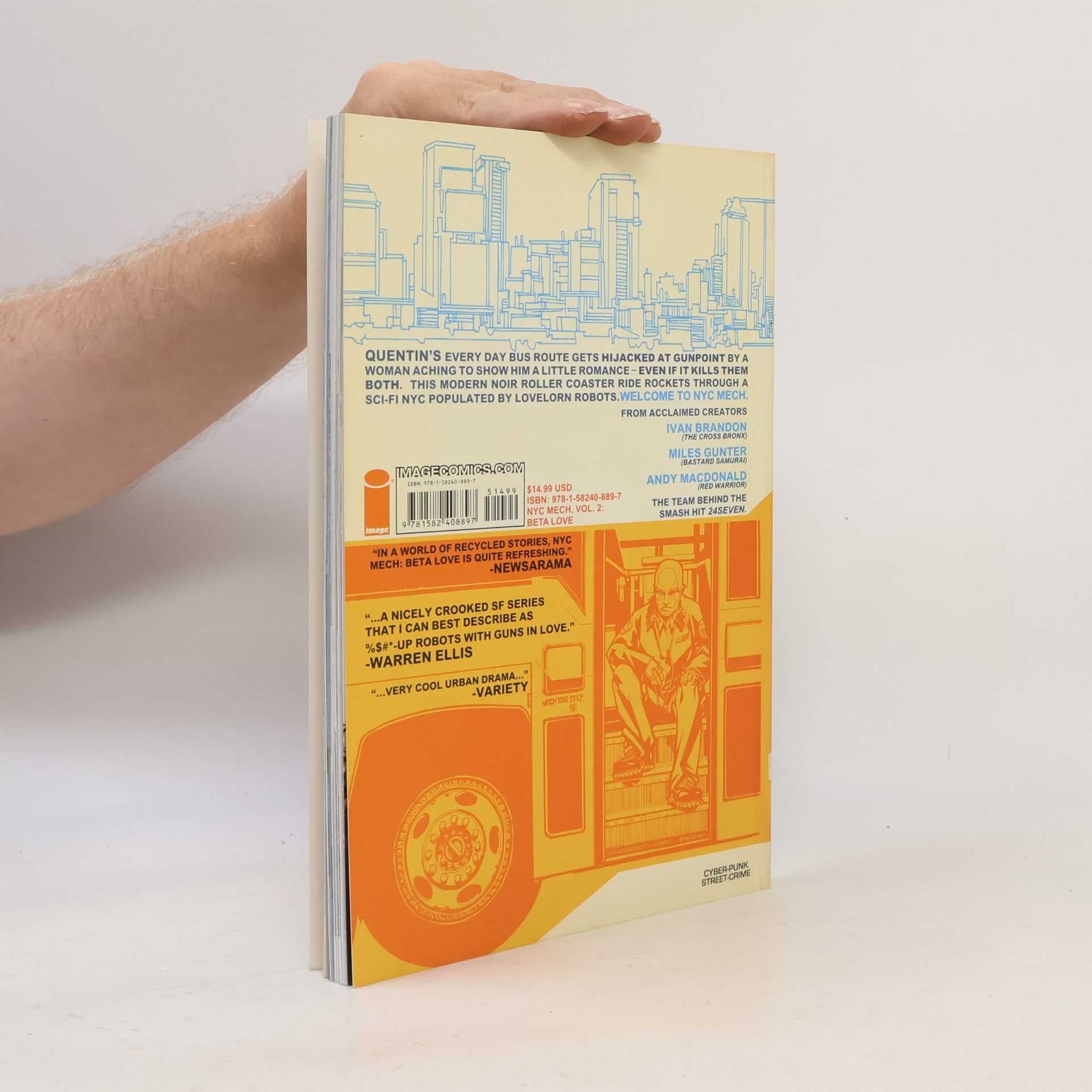 Brandon Graham NYC Mech Volume 2