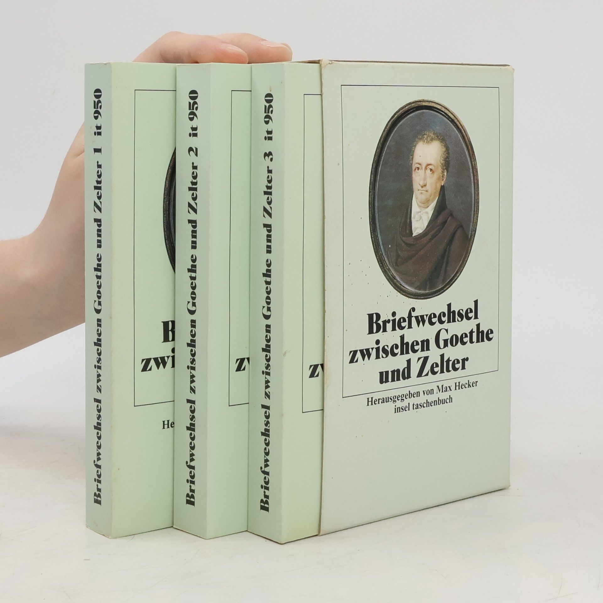 Johann Wolfgang von Goethe Briefwechsel zwischen Goethe und Zelter