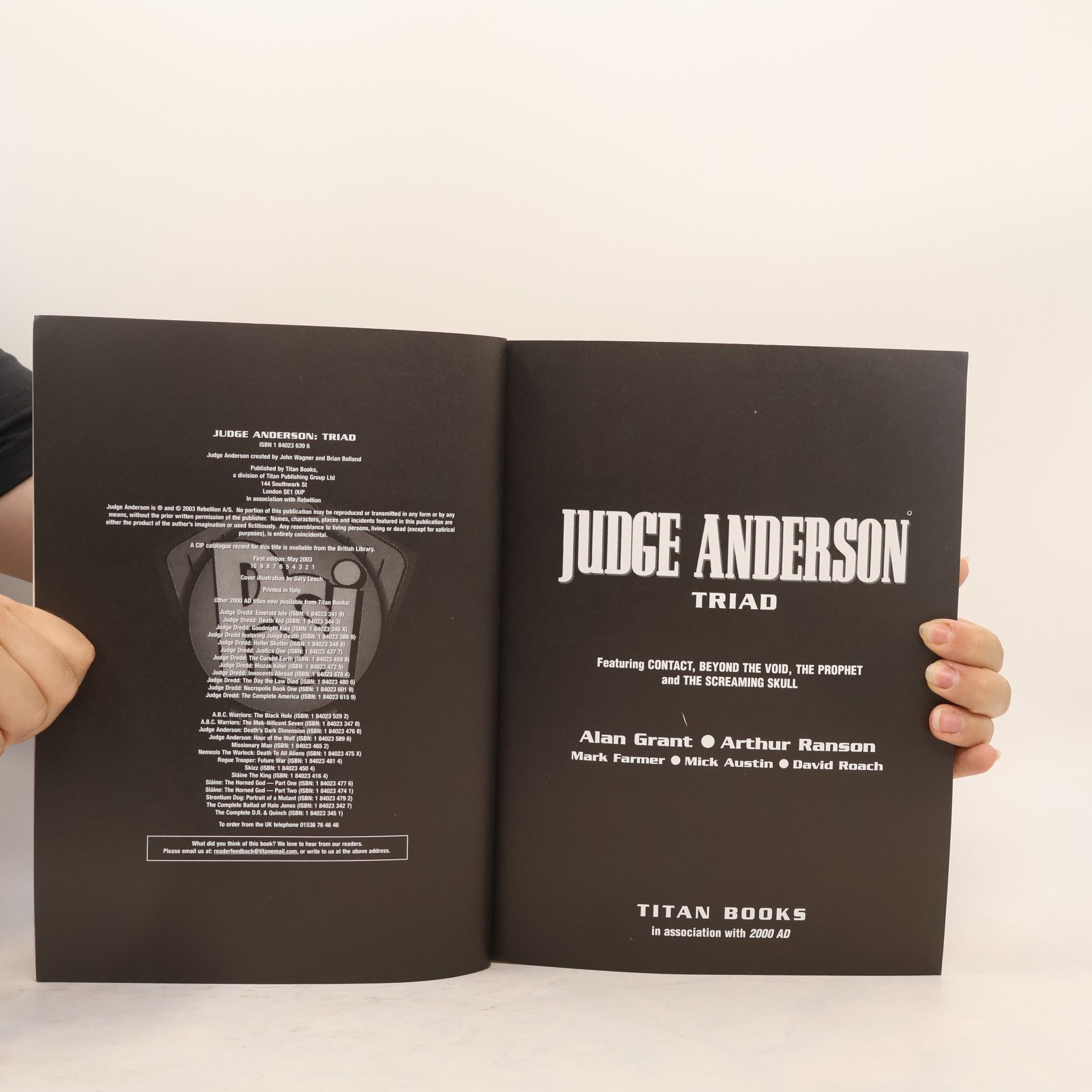 Alan Grant Judge Anderson