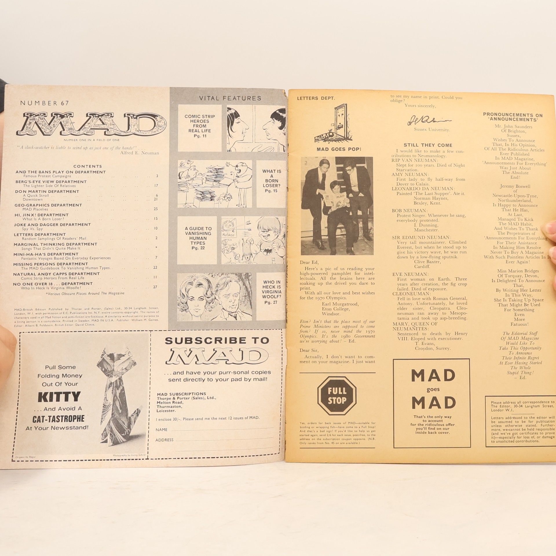 Various authors MAD. No. 67