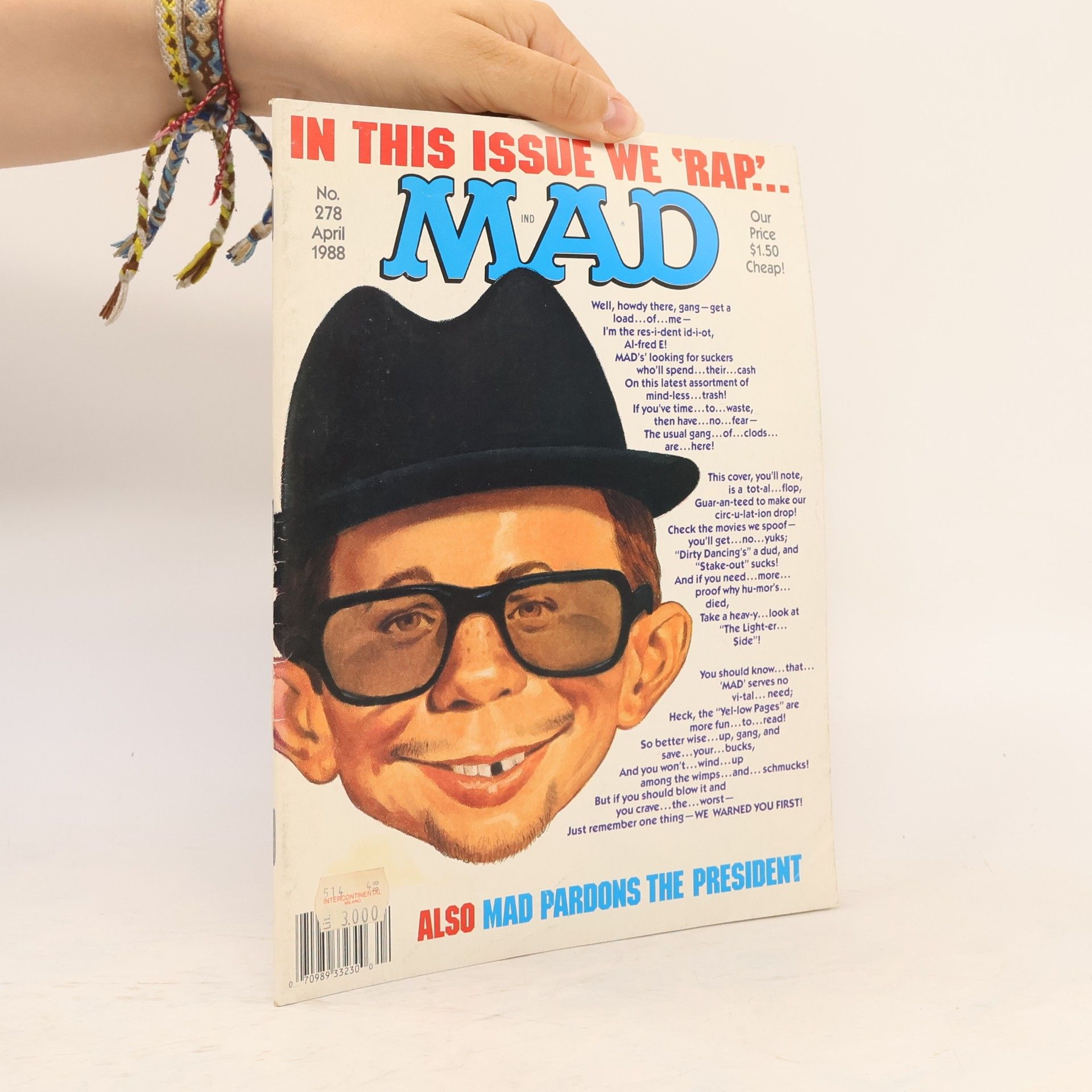 Various authors MAD. No. 278. April 1988