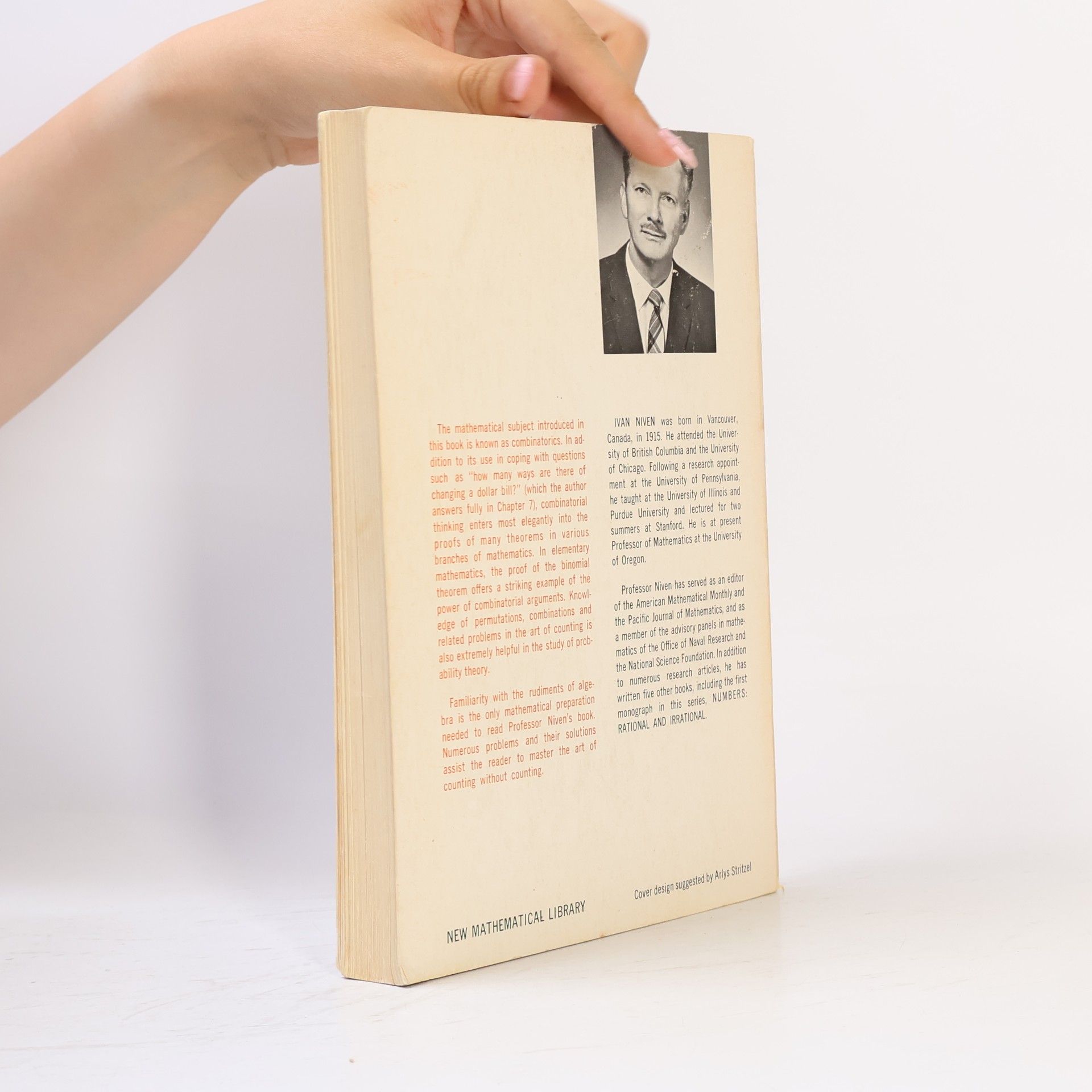Ivan Niven New Mathematical Library - 15: Mathematics of Choice