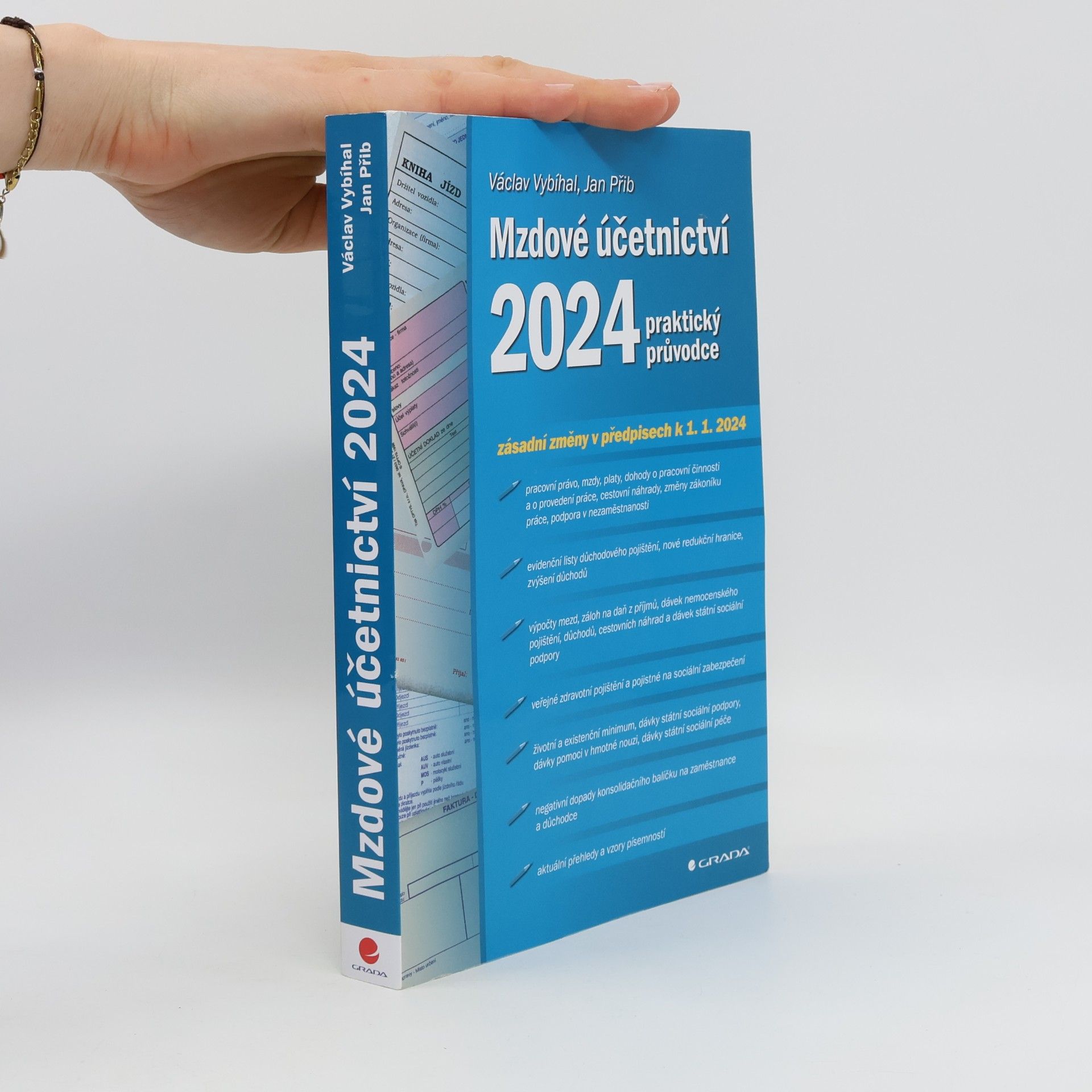 Jan Přib Mzdové účetnictví 2024. Praktický průvodce