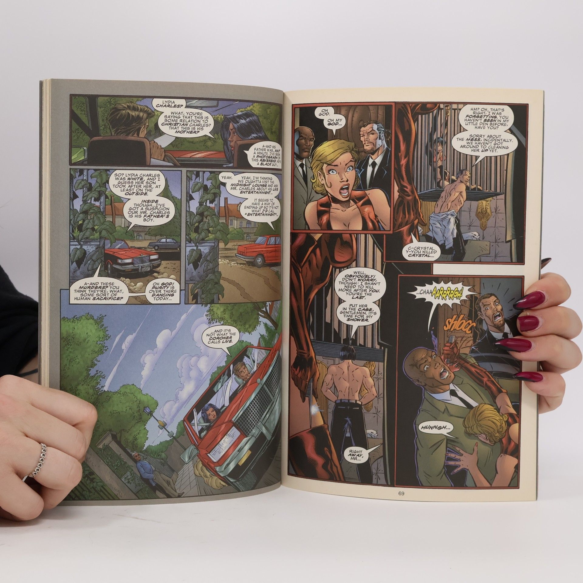 Alan Moore Voodoo, Dancing in the Dark