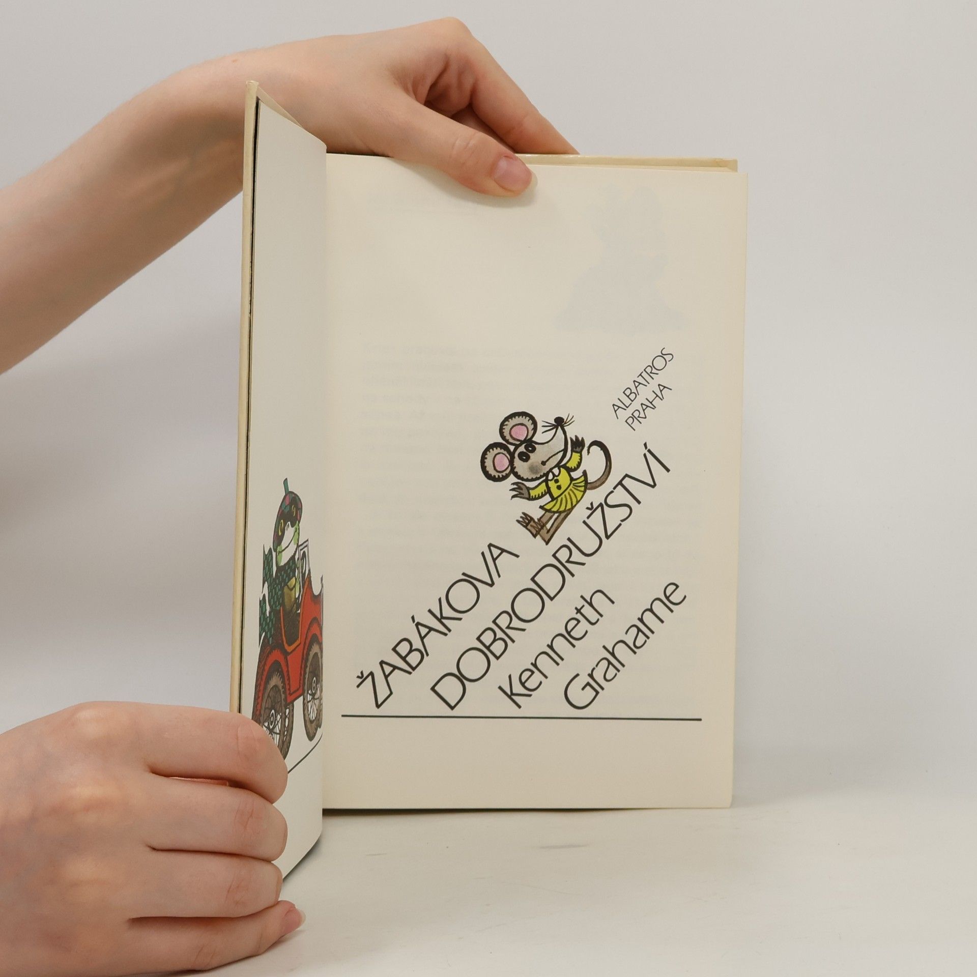 Kenneth Grahame Žabákova dobrodružství