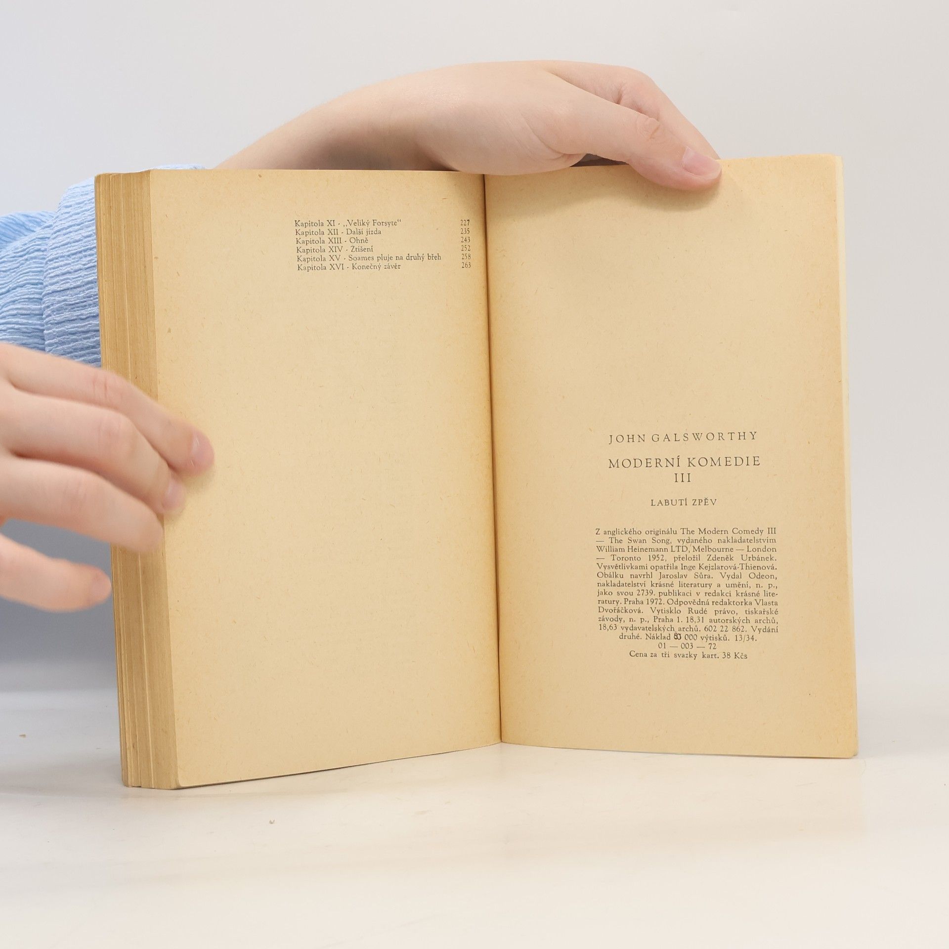 John Galsworthy Moderní komedie III. díl