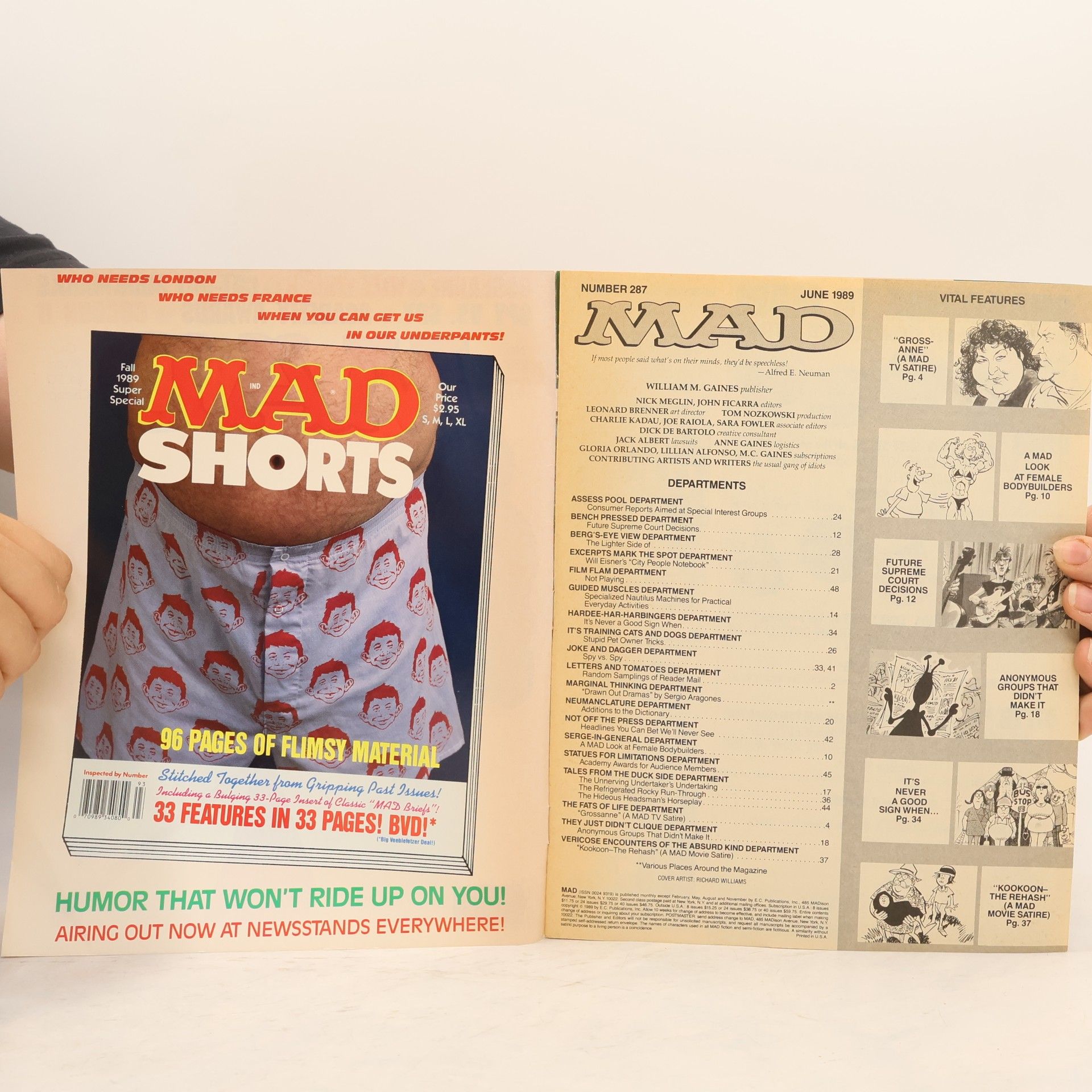 Various authors MAD 287, 6/1989