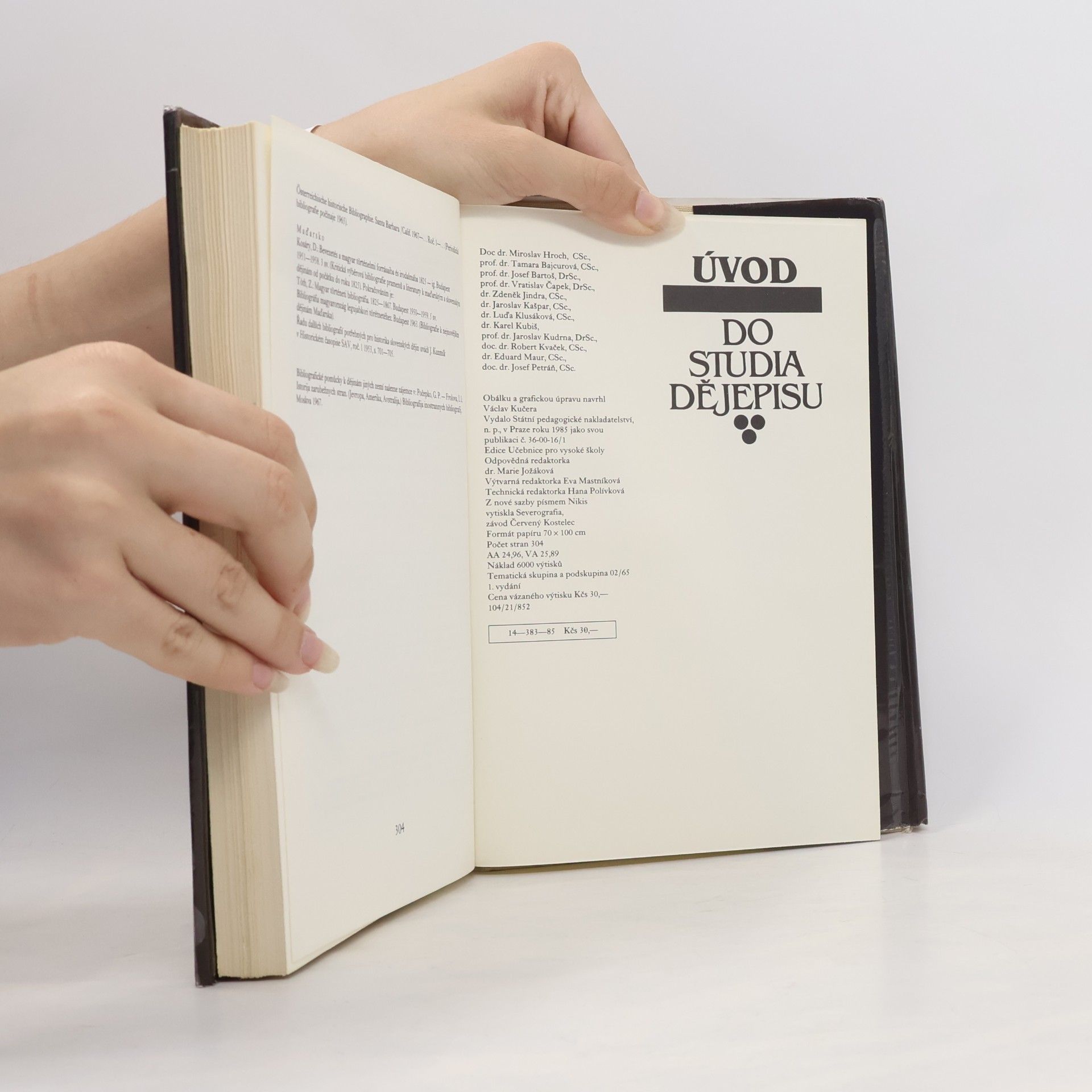 Miroslav Hroch Úvod do studia dějepisu