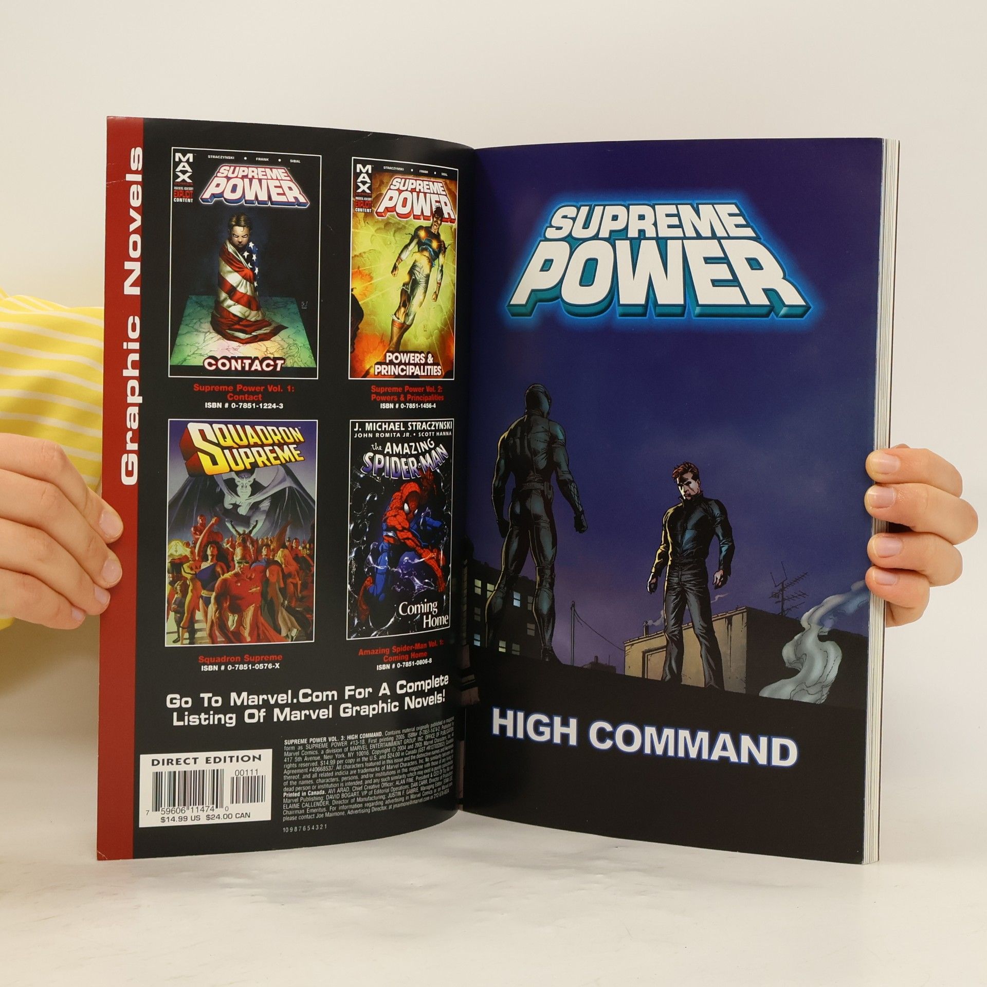 Adam Kubert Supreme Power - 3: High Command
