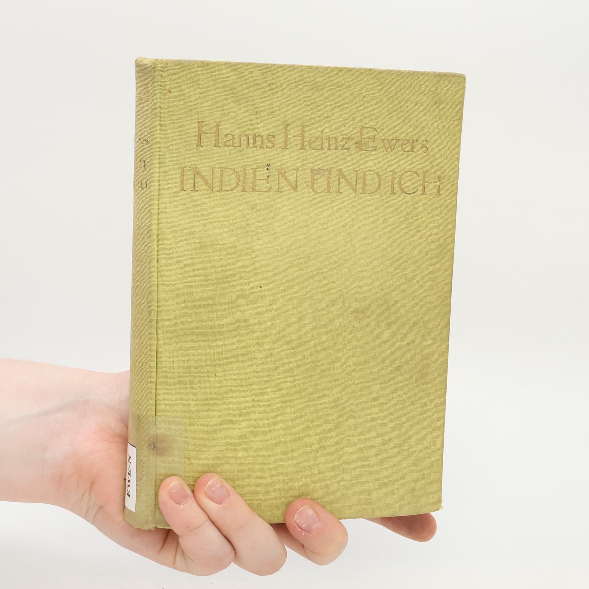 Hanns Heinz Ewers Indien und Ich