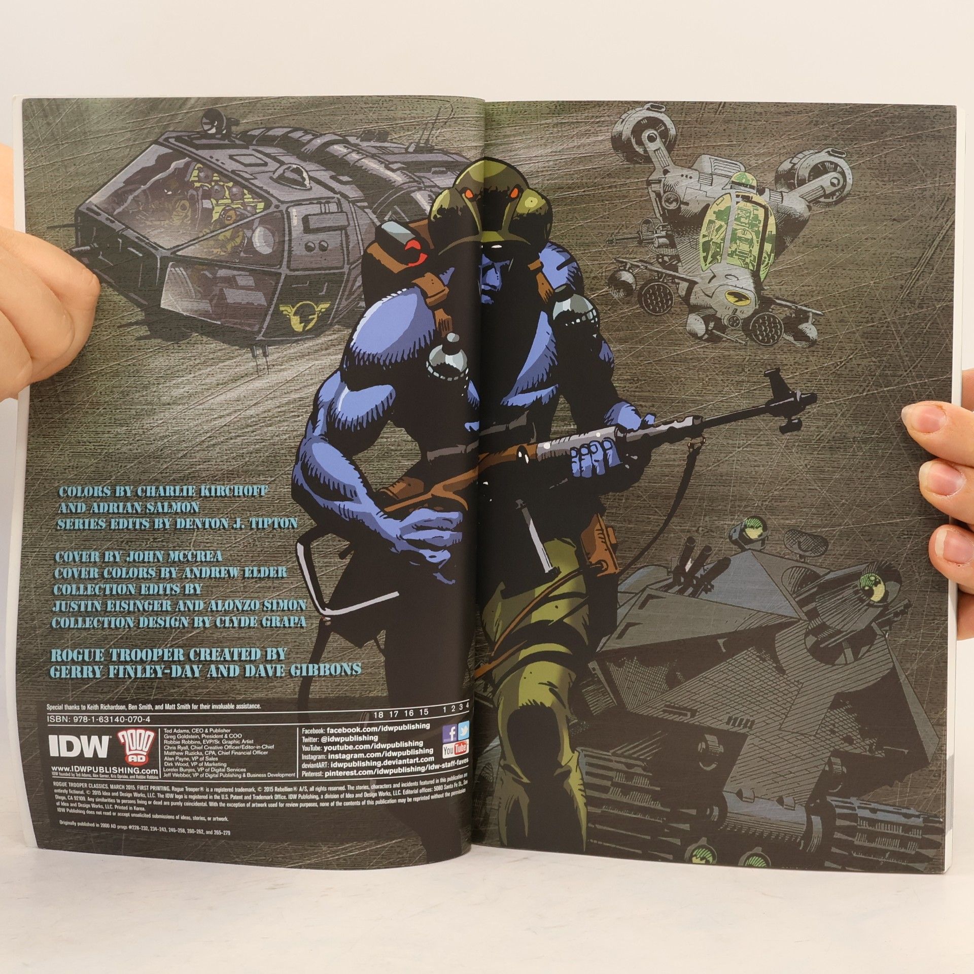 Chris Lowder Rogue Trooper Classics