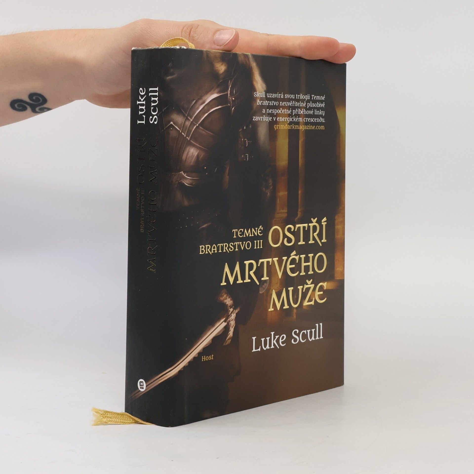 Luke Scull Temné bratrstvo. III, Ostří mrtvého muže