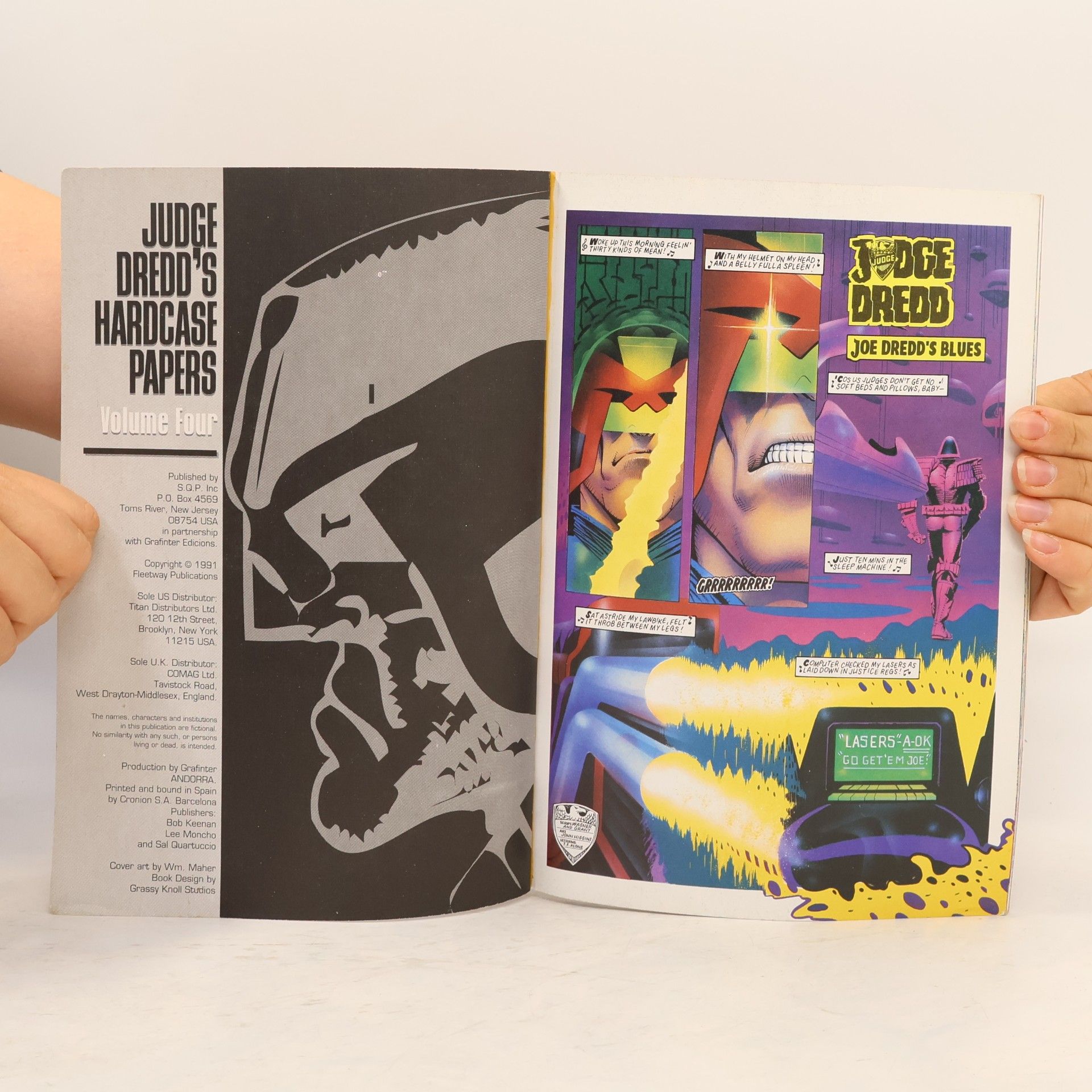 Various authors Judge Dredd's Hardcase Papers 4