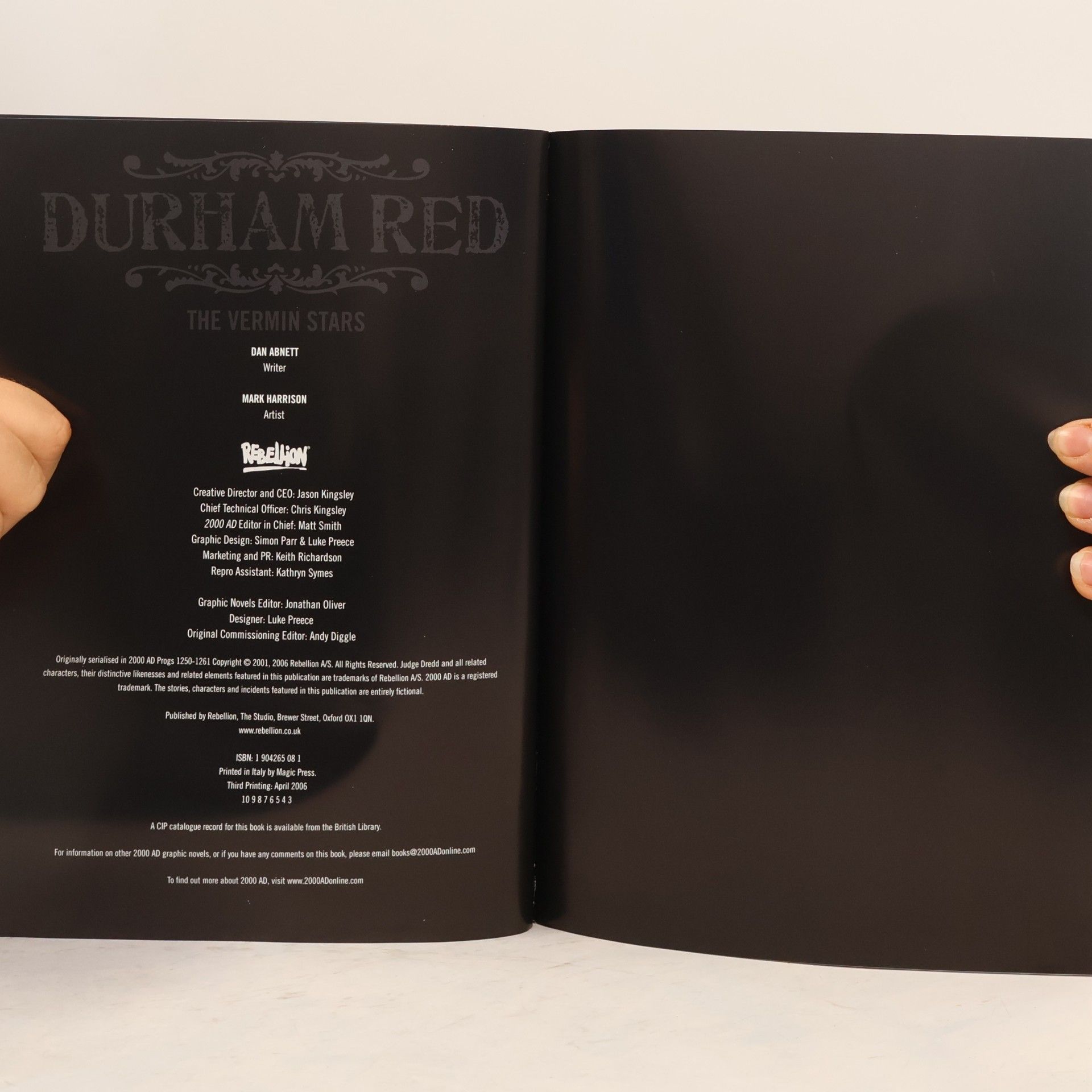 Dan Abnett Durham Red