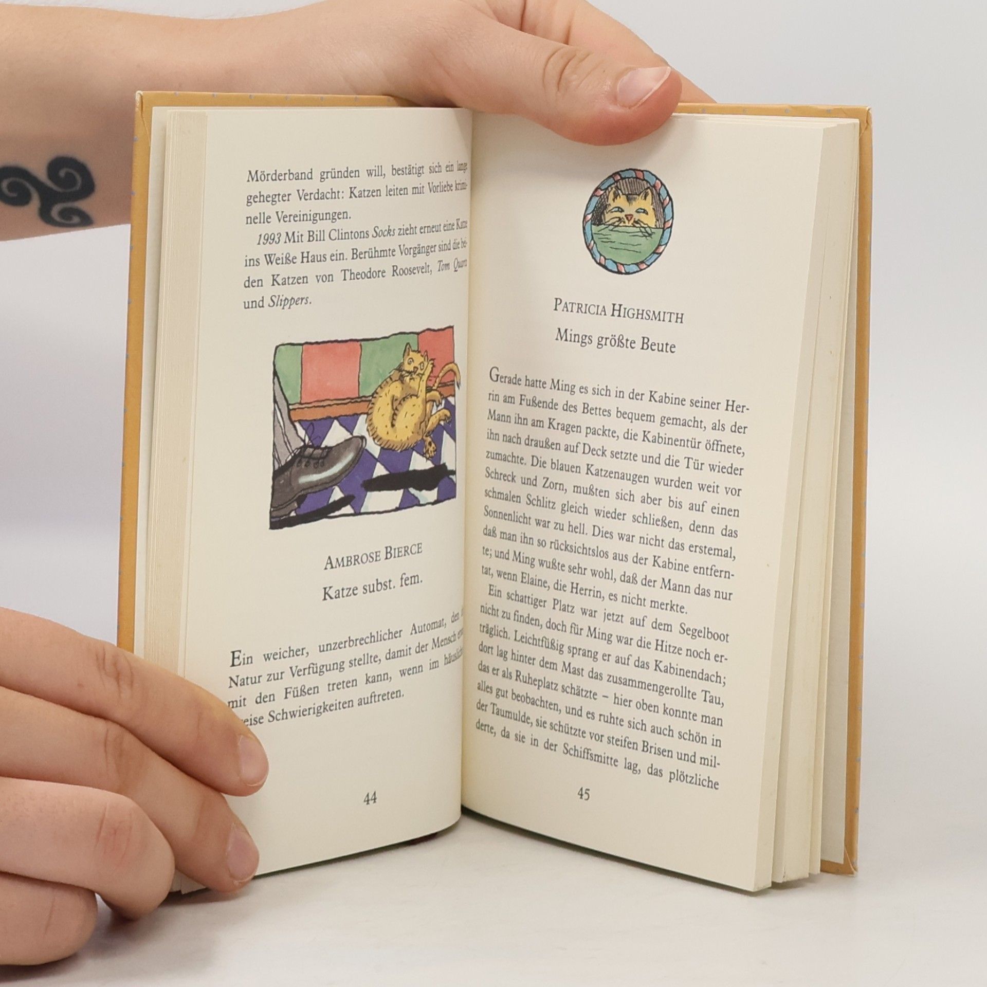 Das kleine Buch für Freunde selbstbewußter Katzen