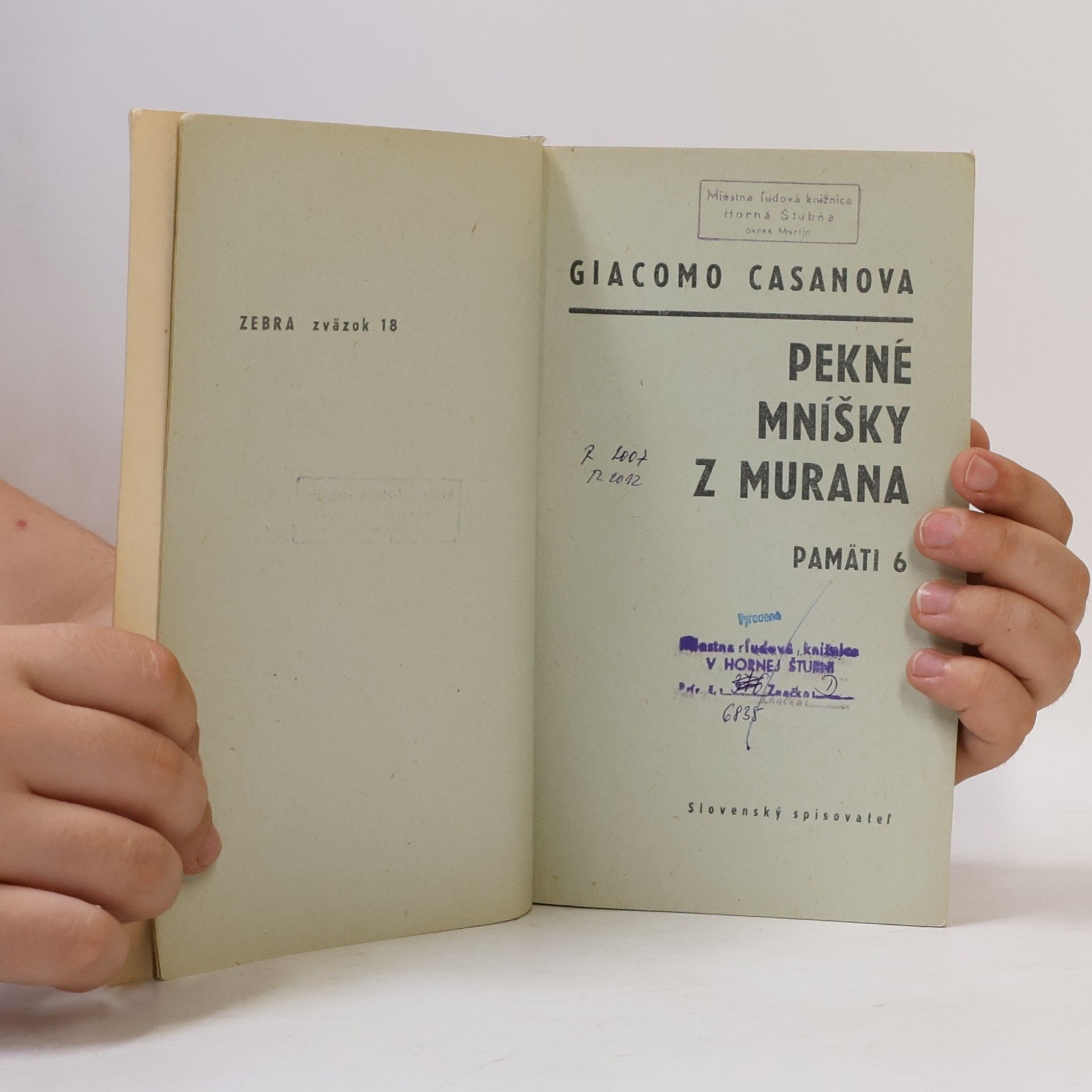 Giacomo Casanova Pekné mníšky z Murana