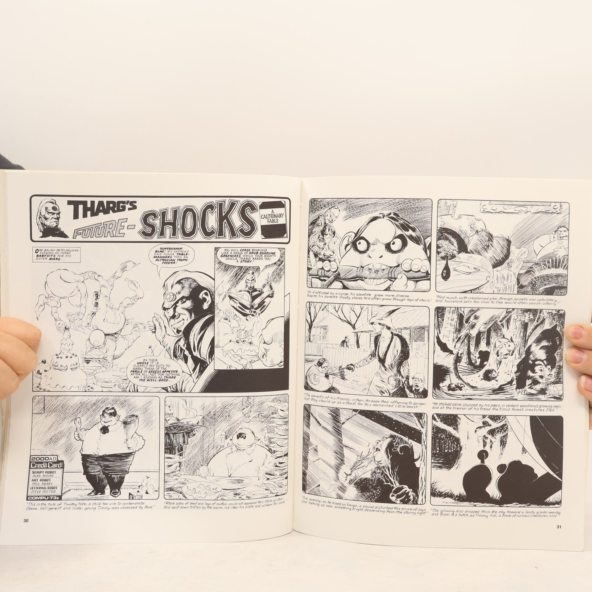 Alan Moore Shocking Futures